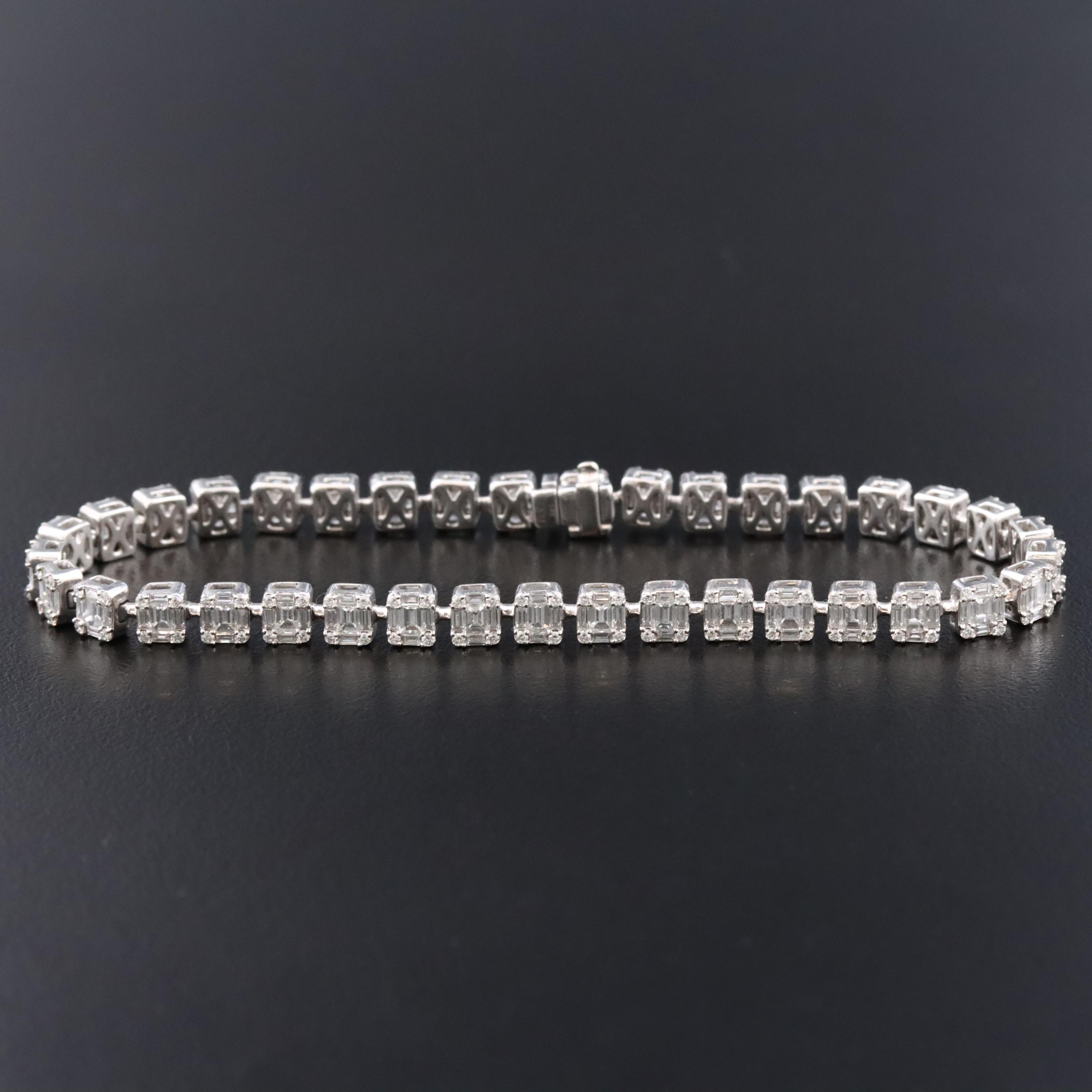 EFFY 14K 5.18 CTW Diamond Bracelet