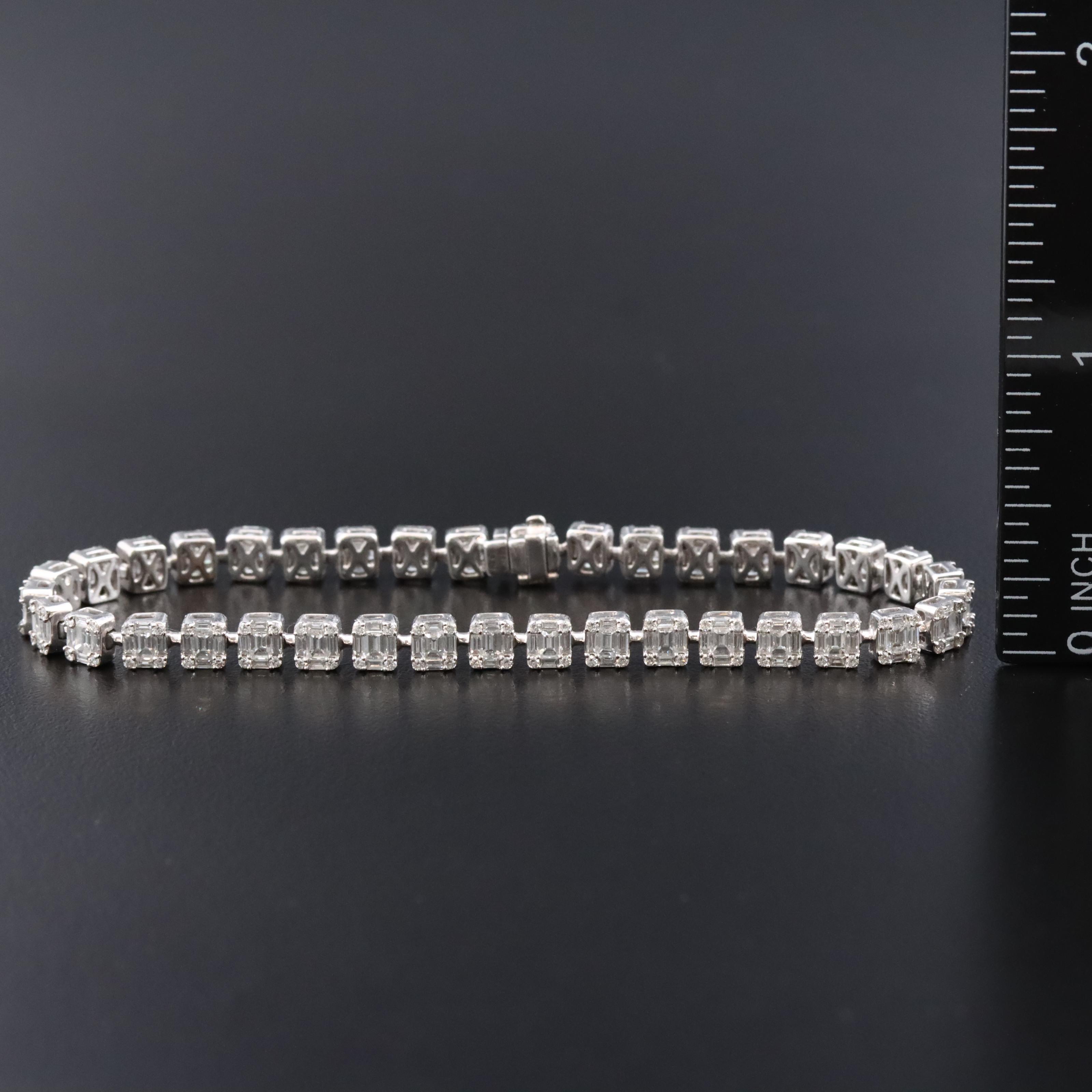 EFFY 14K 5.18 CTW Diamond Bracelet