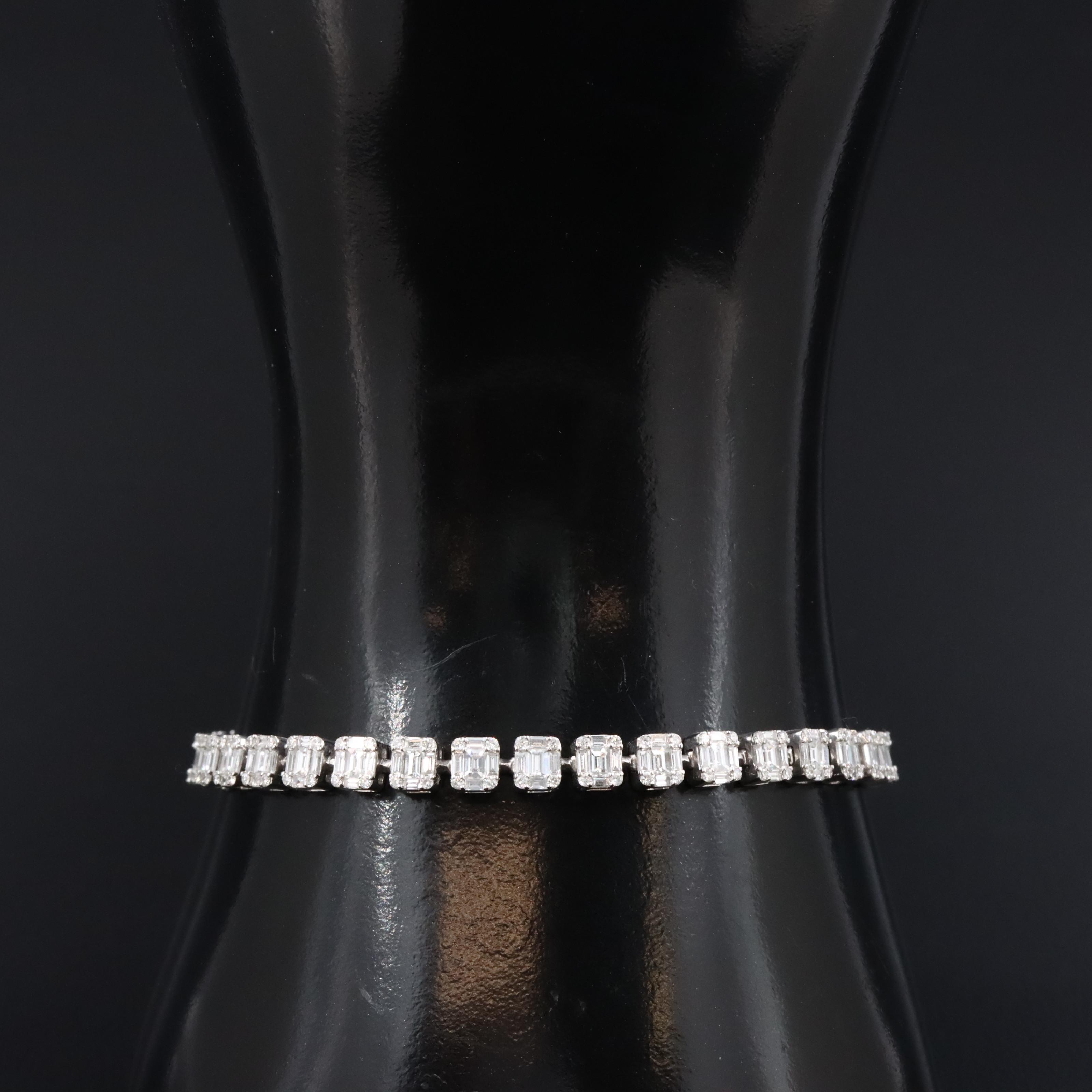 EFFY 14K 5.18 CTW Diamond Bracelet