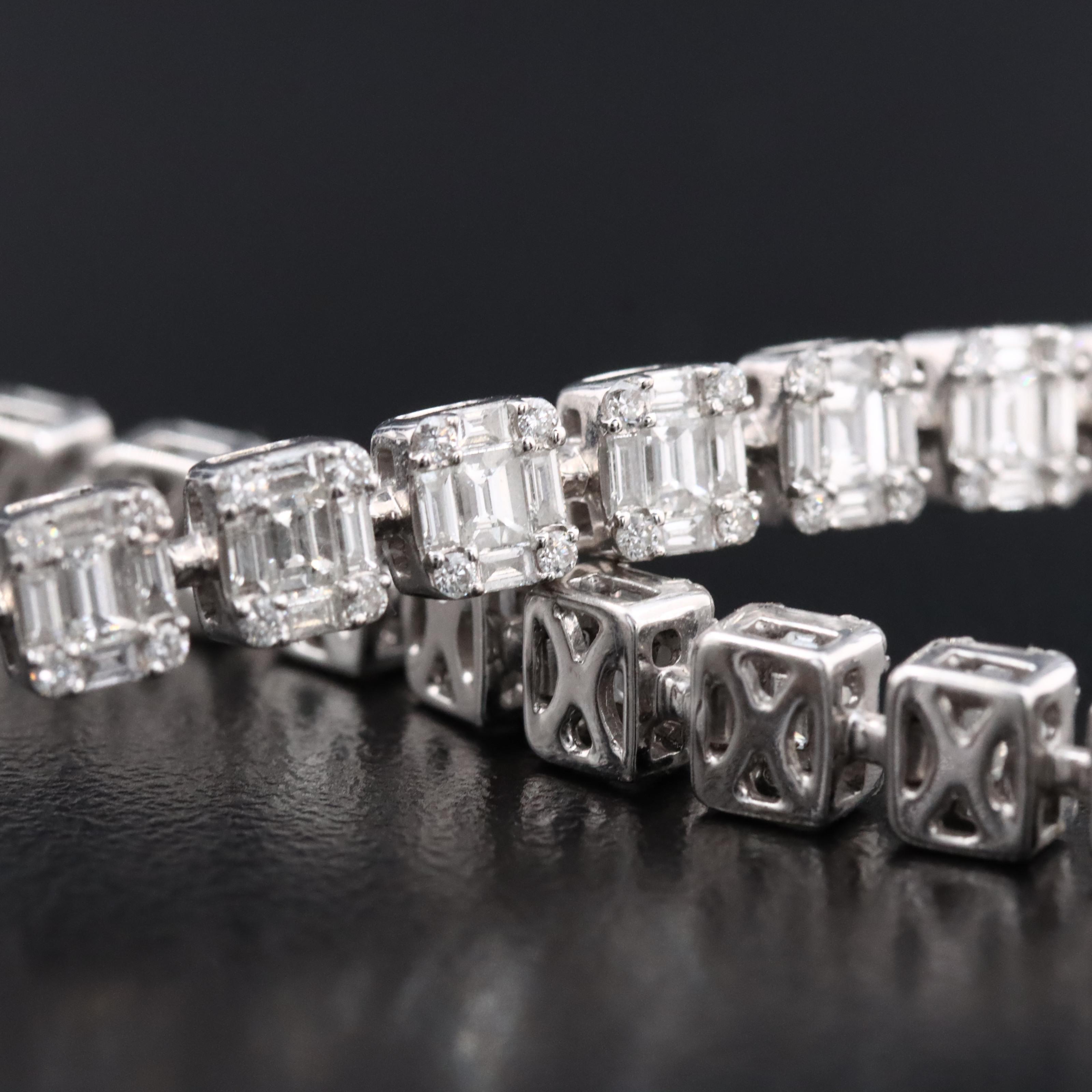 EFFY 14K 5.18 CTW Diamond Bracelet