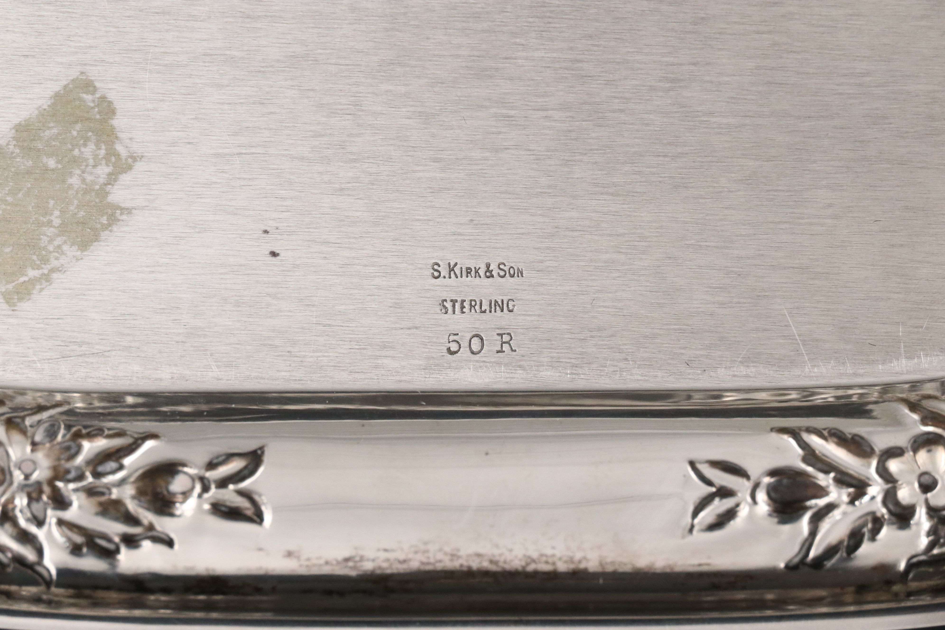 Tiffany and Kirk-Stieff and Other Sterling Silver Vanity Items