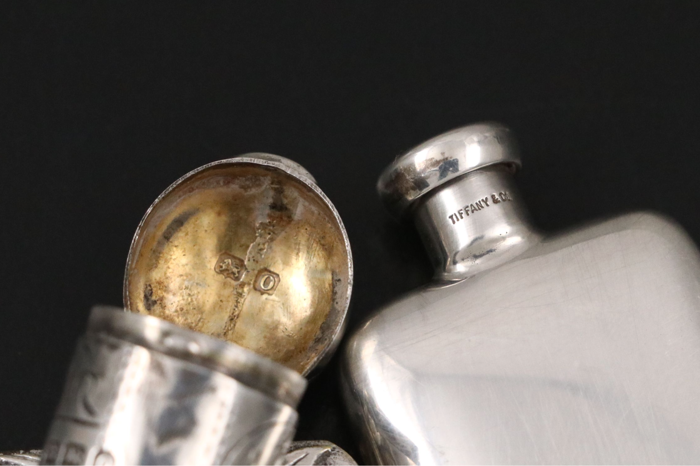 Tiffany and Kirk-Stieff and Other Sterling Silver Vanity Items