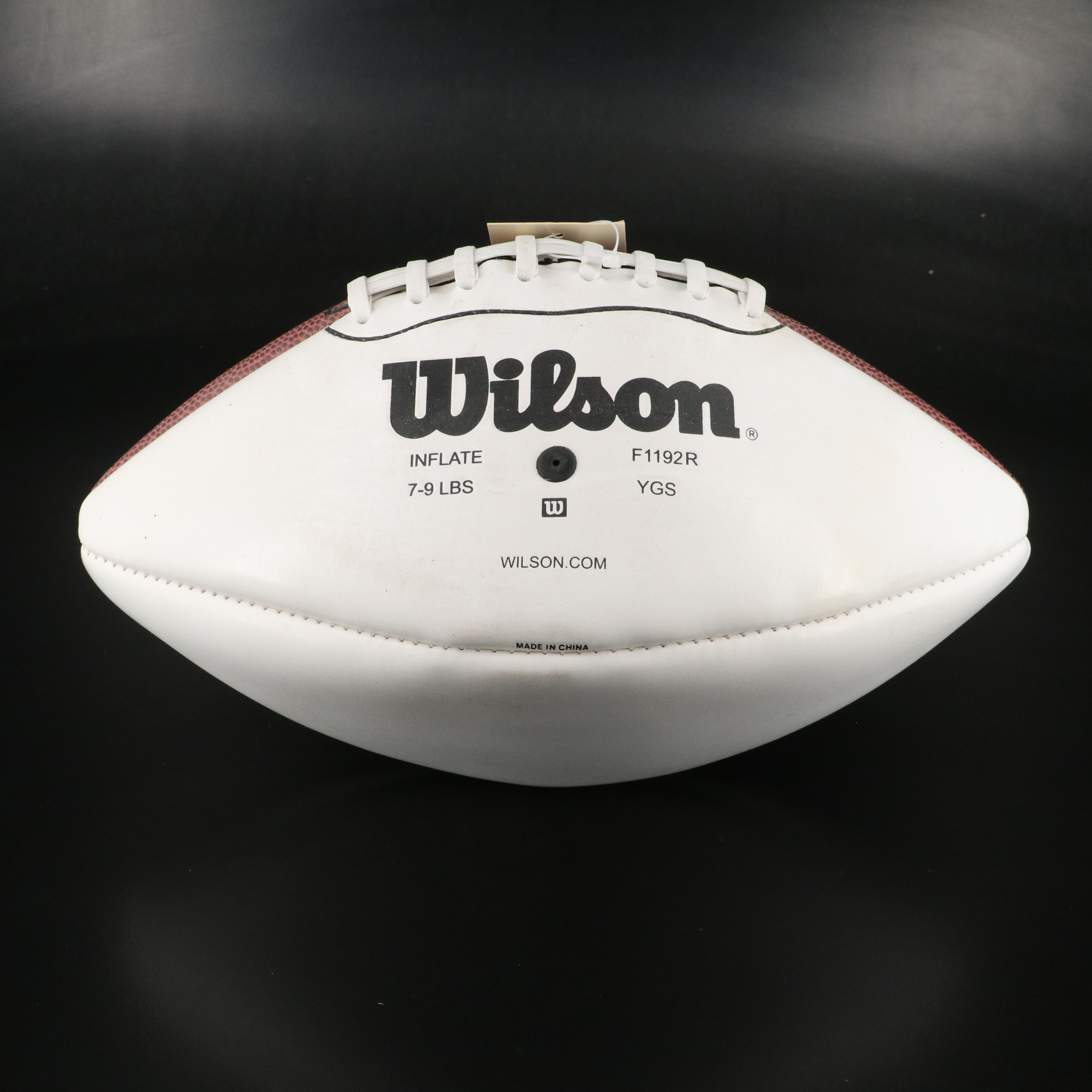 Alex Cappa Signed Wilson Football, Cincinnati Bengals