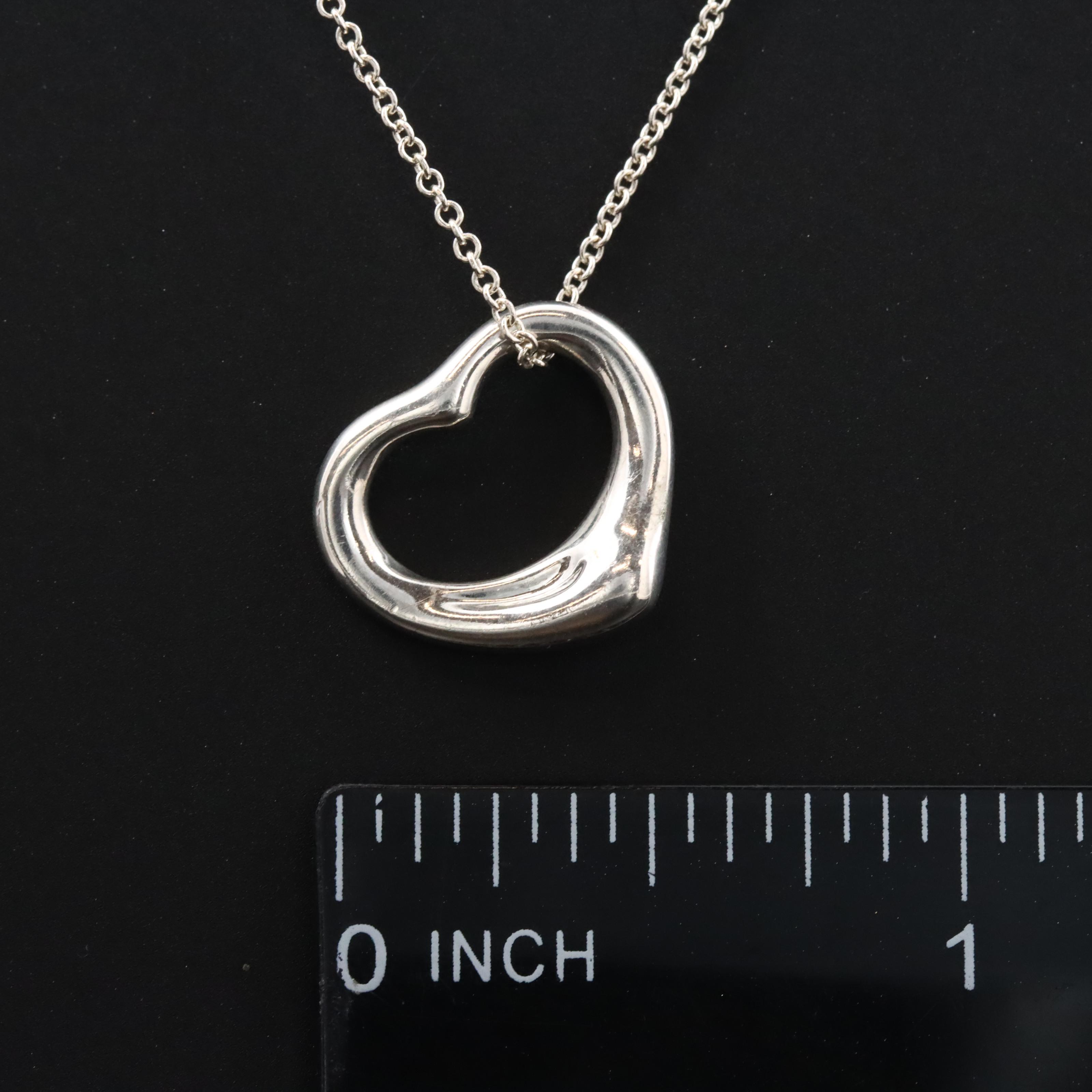 Elsa Peretti for Tiffany & Co. Open Heart Necklace