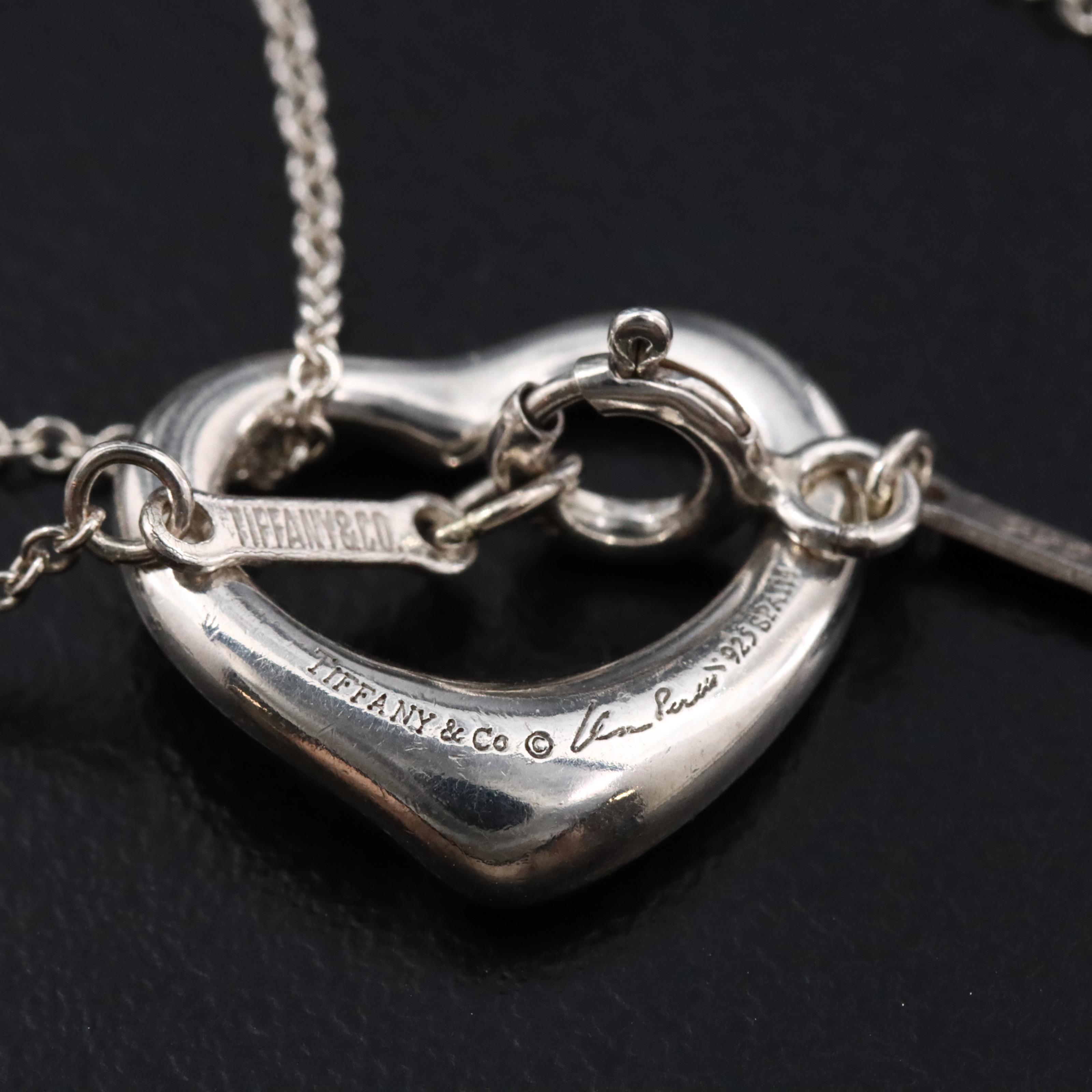Elsa Peretti for Tiffany & Co. Open Heart Necklace