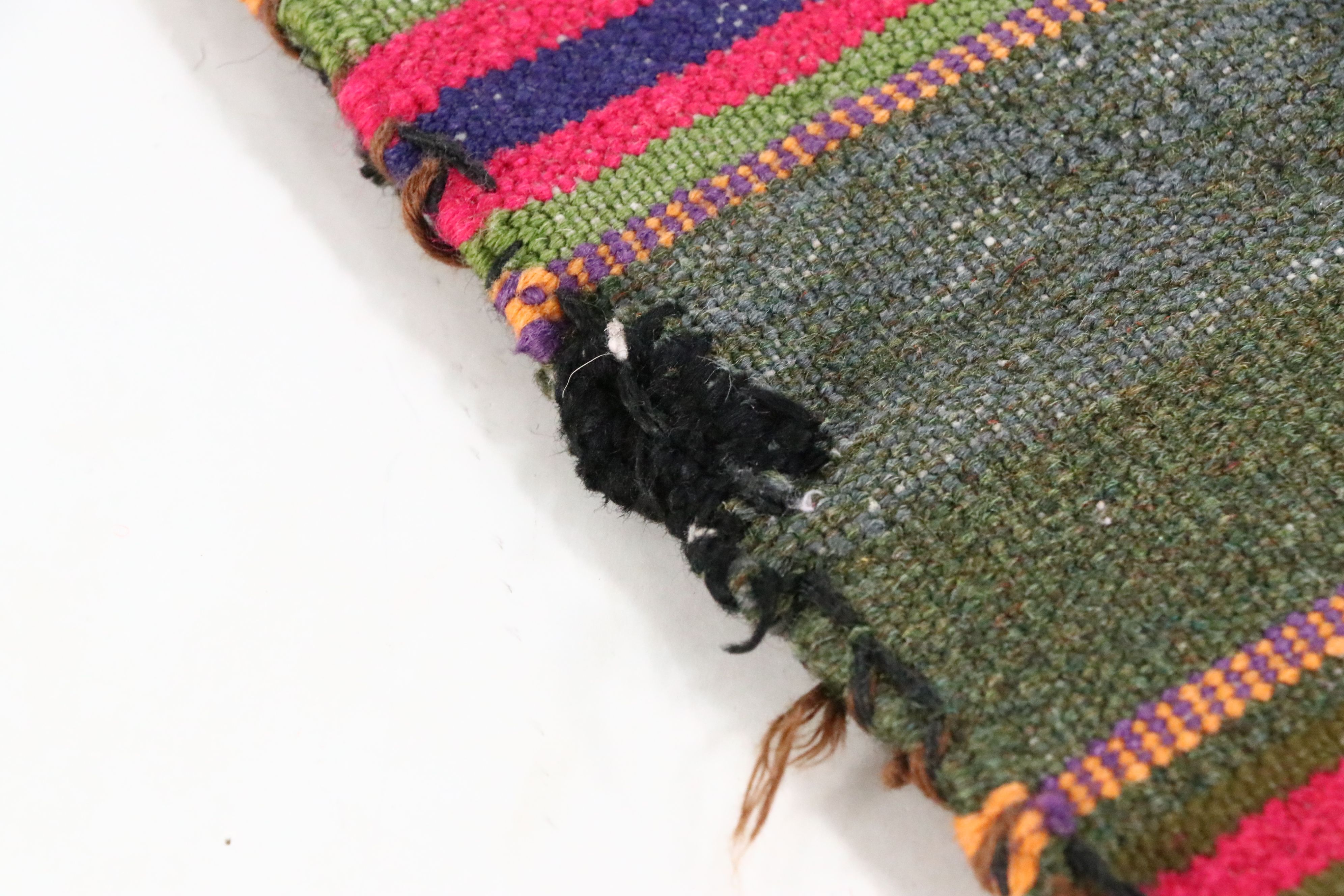 Hand-Knotted Afghan Baluch Balisht Bag Pillow Cover