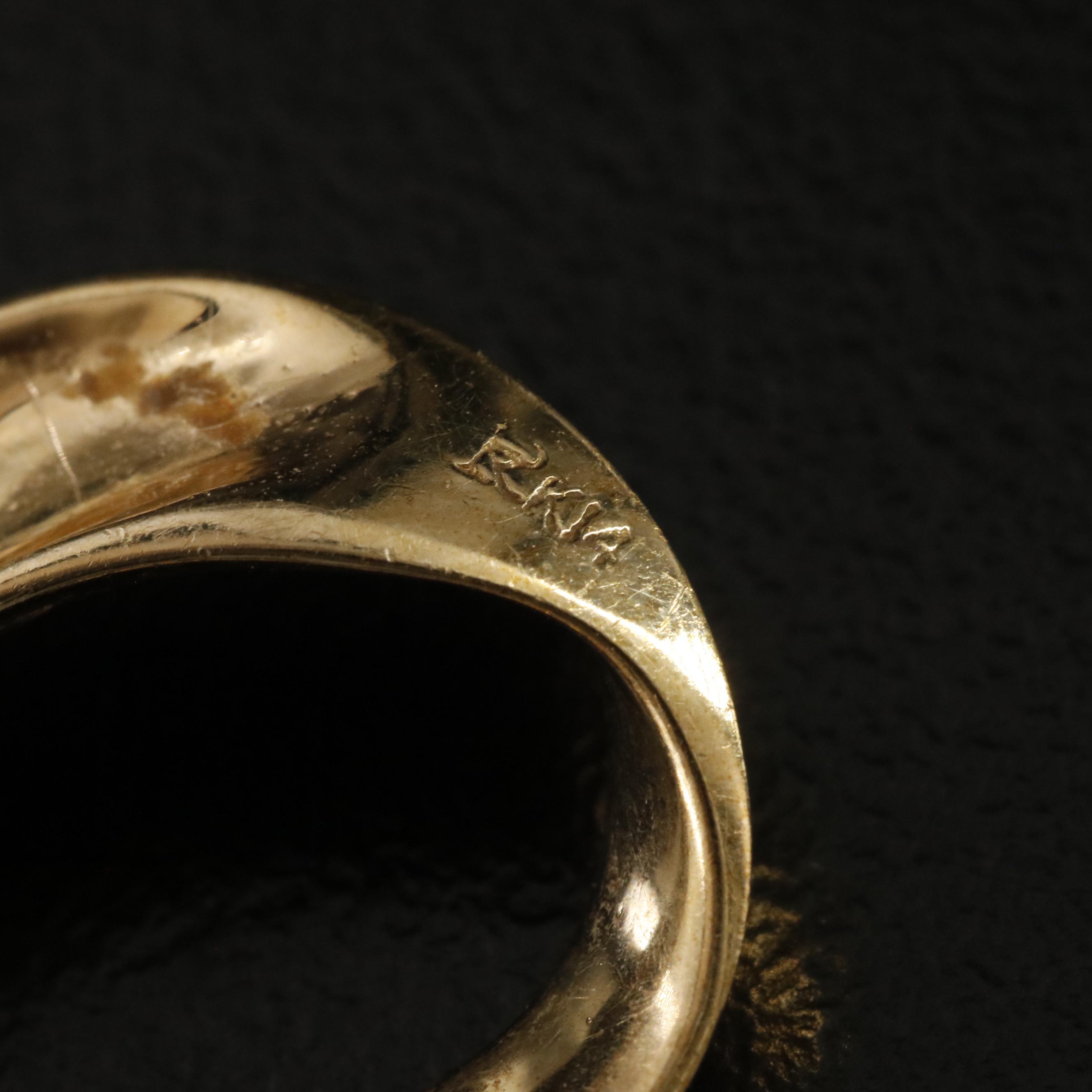 14K Peridot and Diamond Pendant Slide