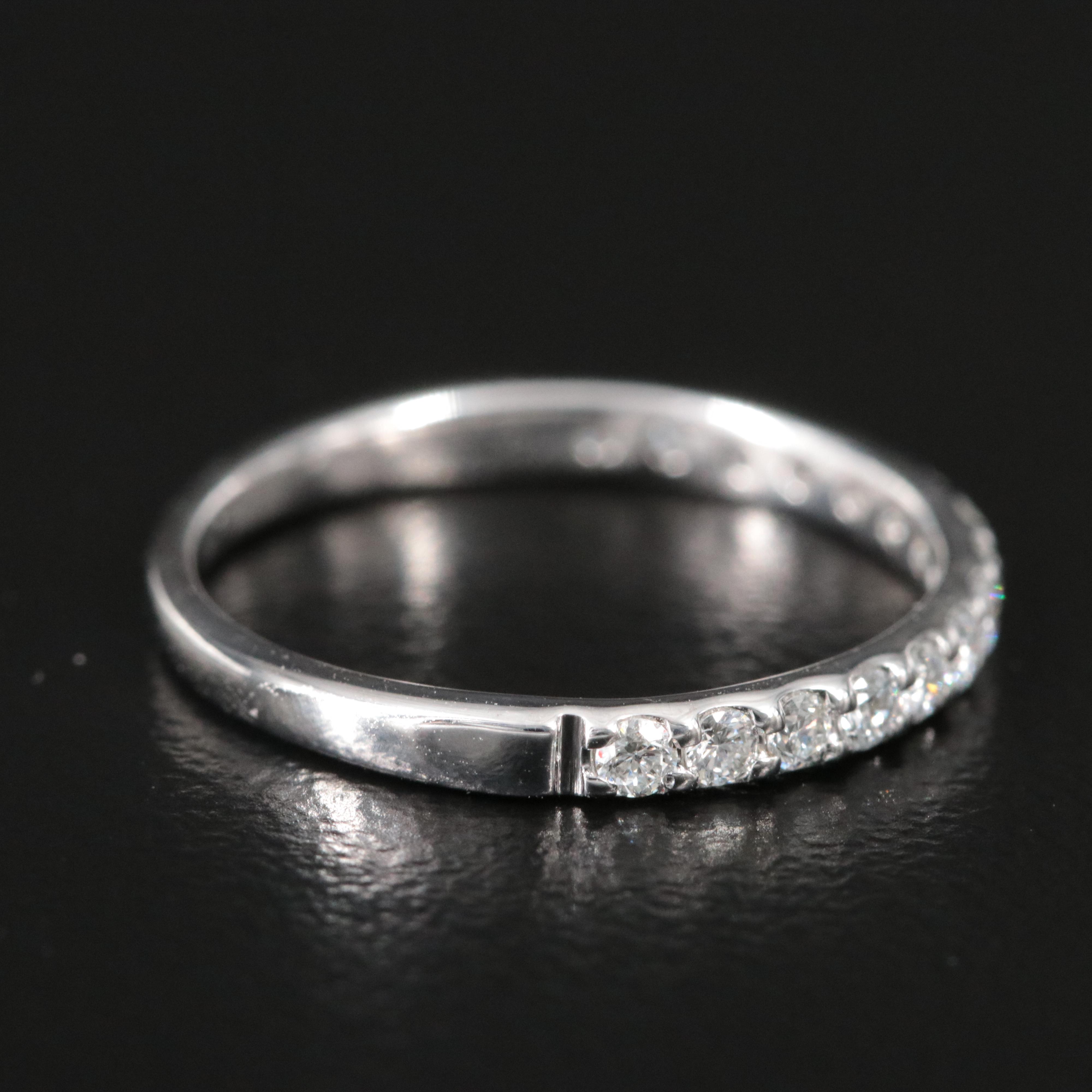 14K 0.22 CTW Lab Grown Diamond Band
