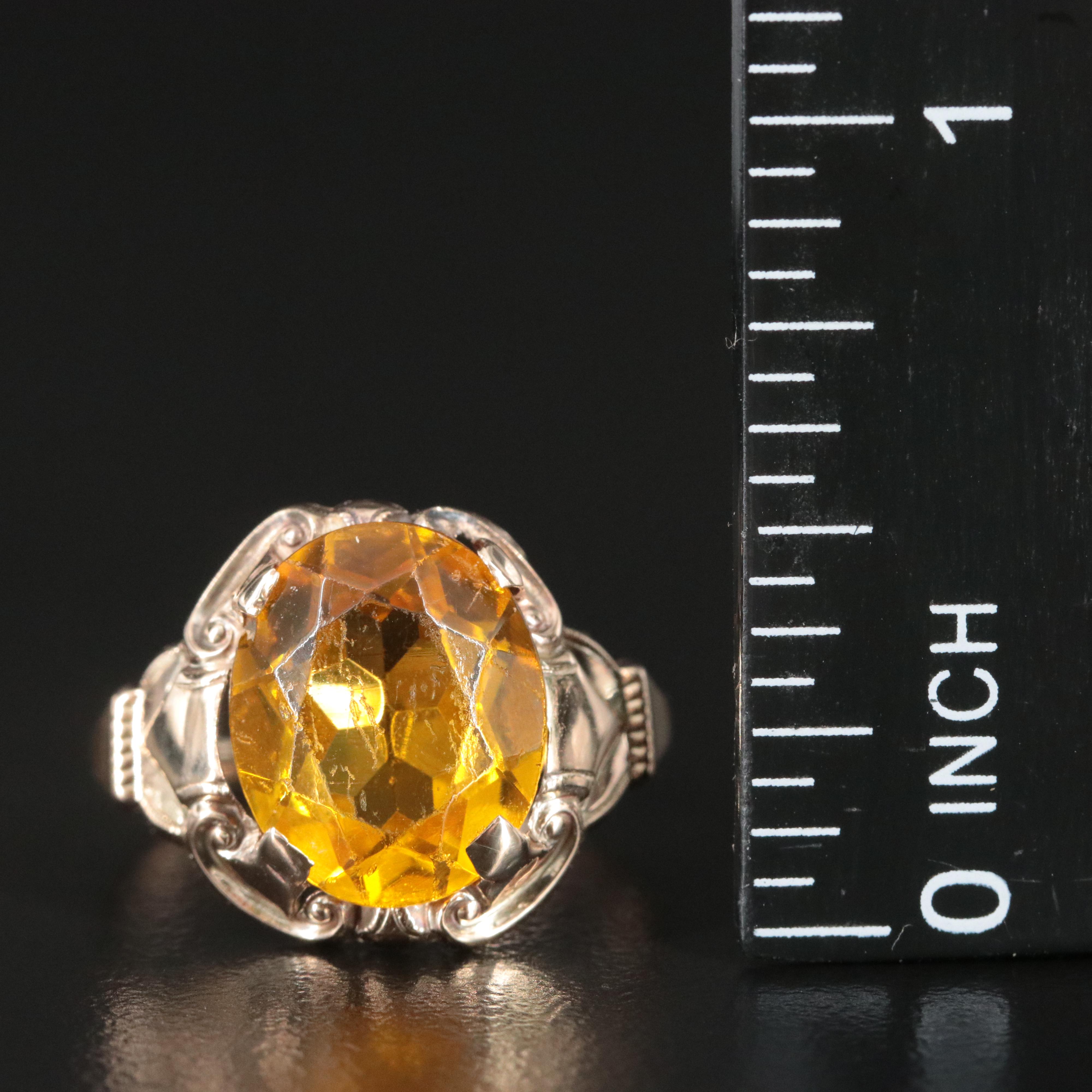 10K Glass Ring