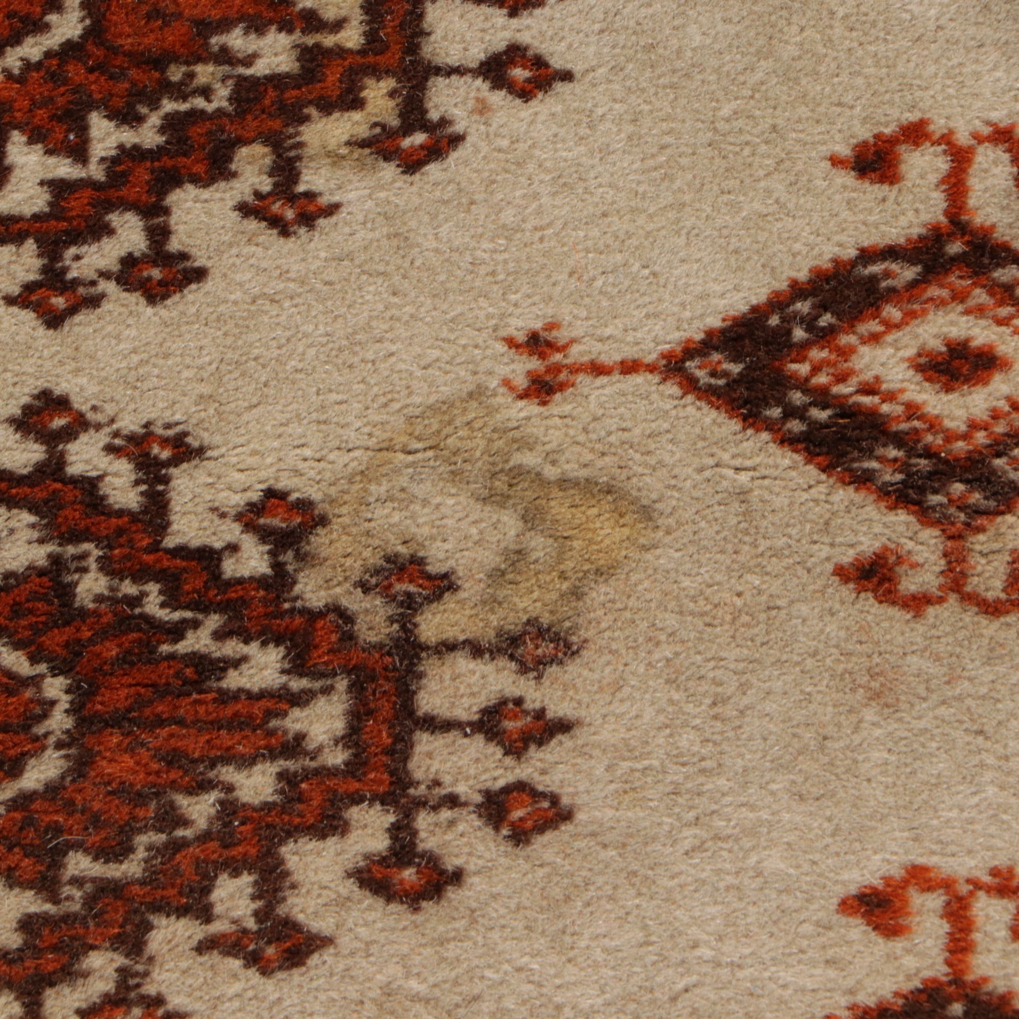 5'1 x 8'1 Hand-Knotted Pakistani Bokhara Area Rug