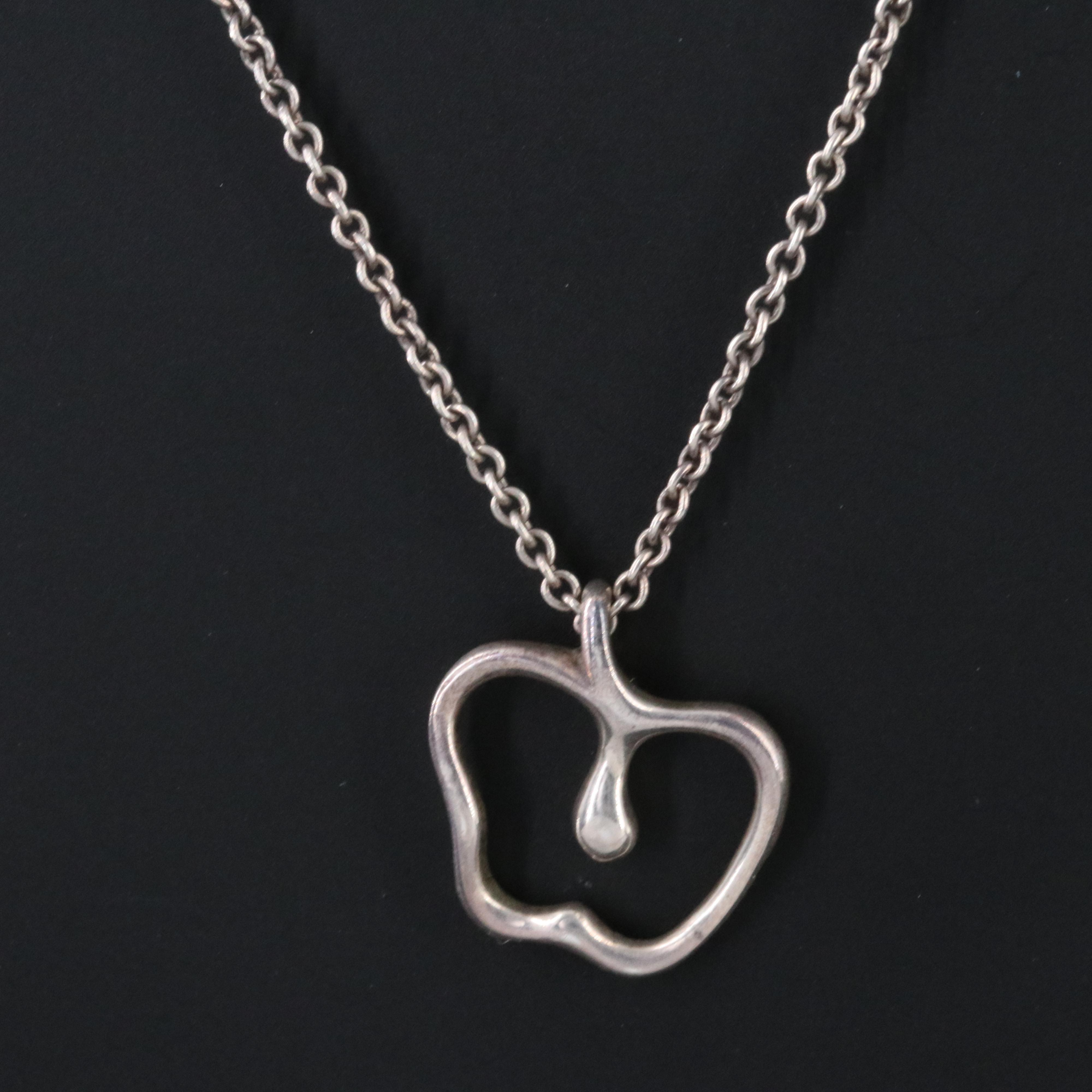 Elsa Peretti for Tiffany & Co. Sterling Apple Necklace