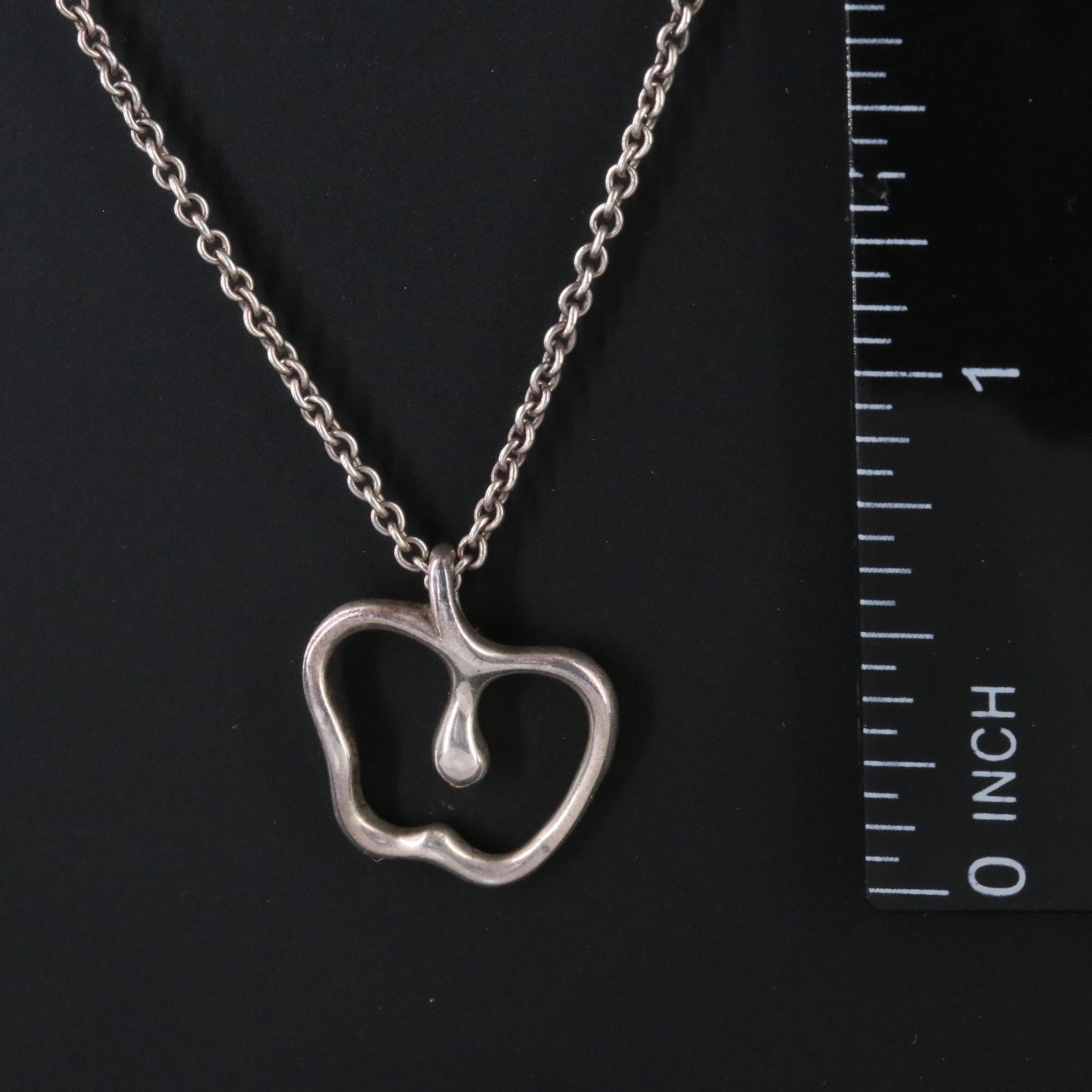 Elsa Peretti for Tiffany & Co. Sterling Apple Necklace