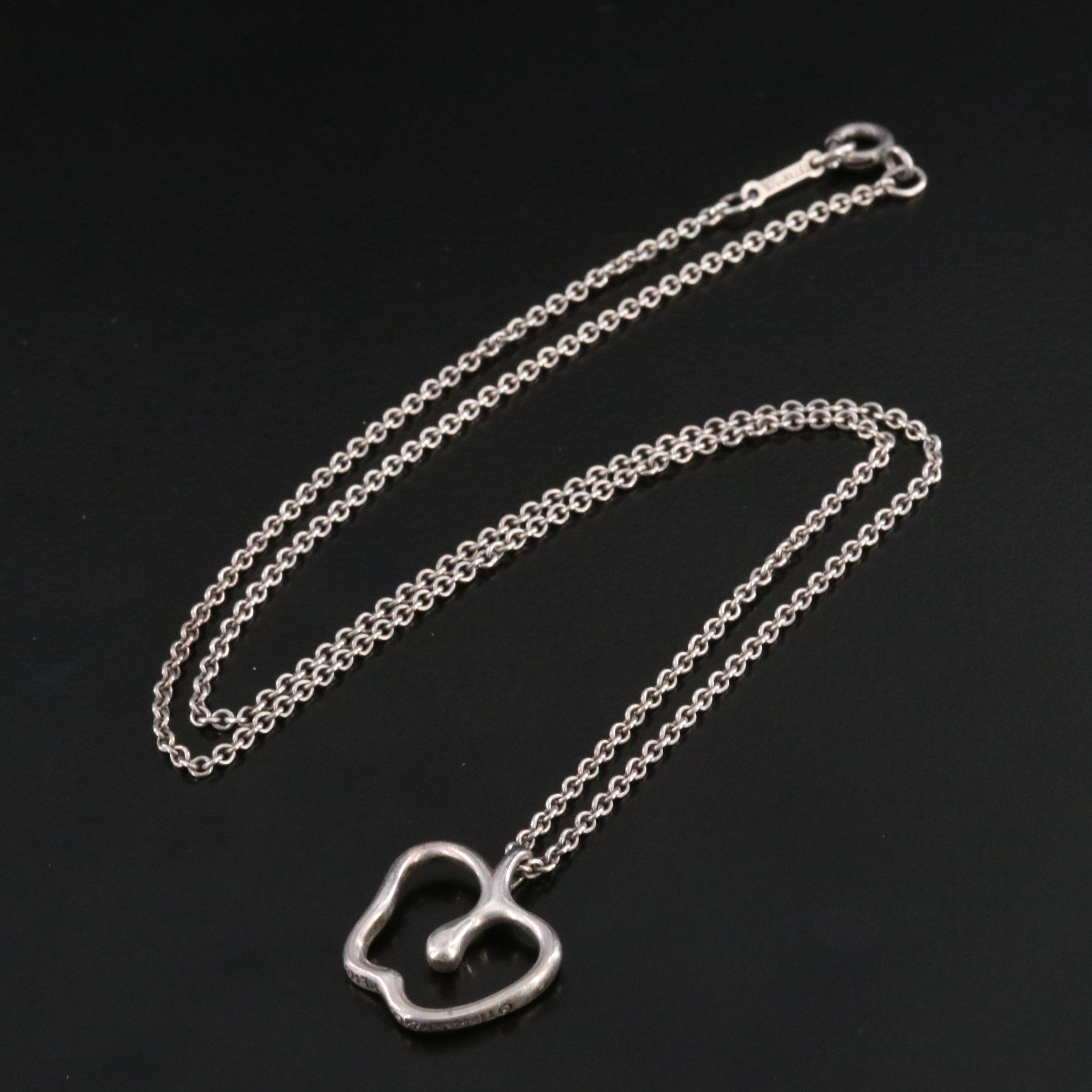 Elsa Peretti for Tiffany & Co. Sterling Apple Necklace