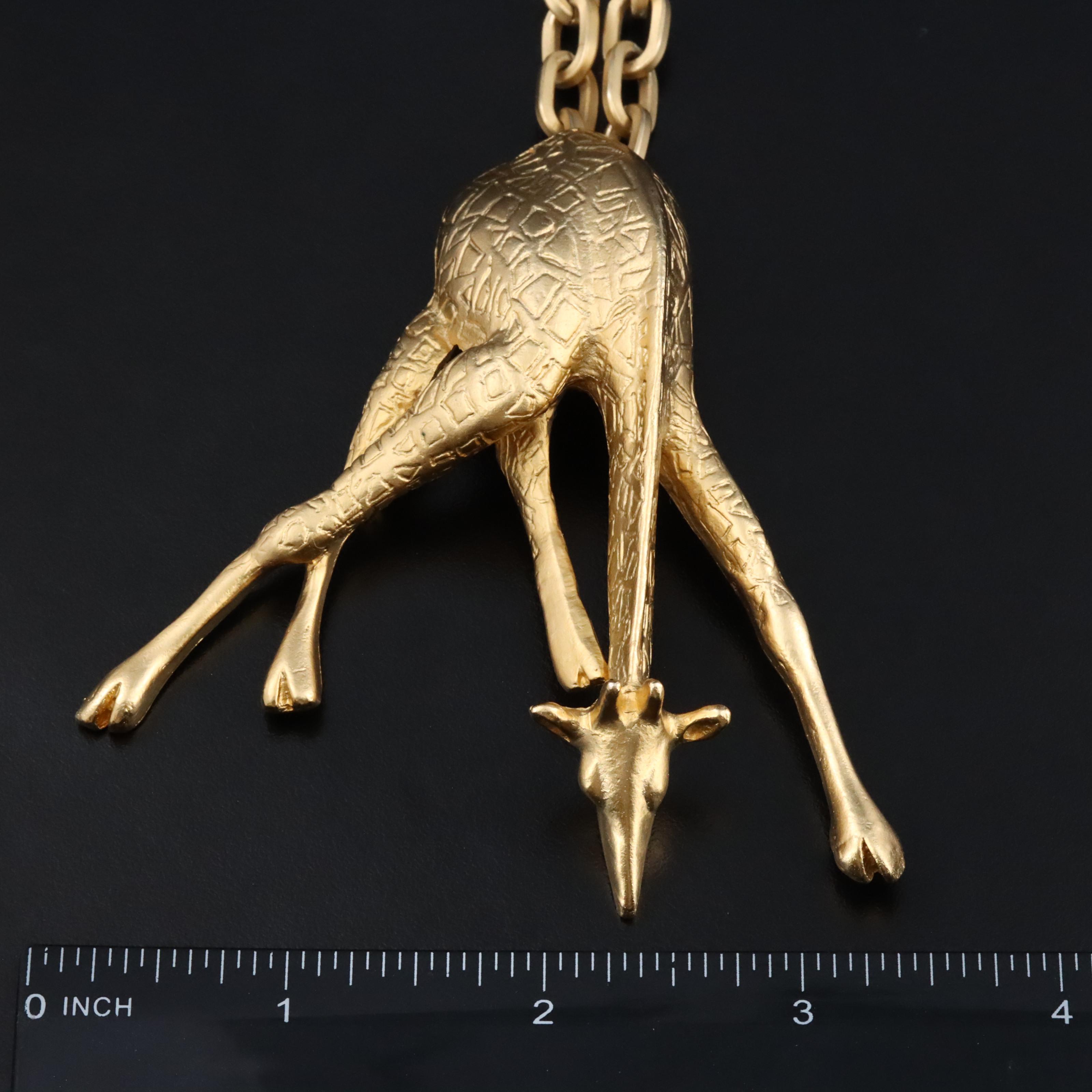 Giraffe Converter Pendant Necklace