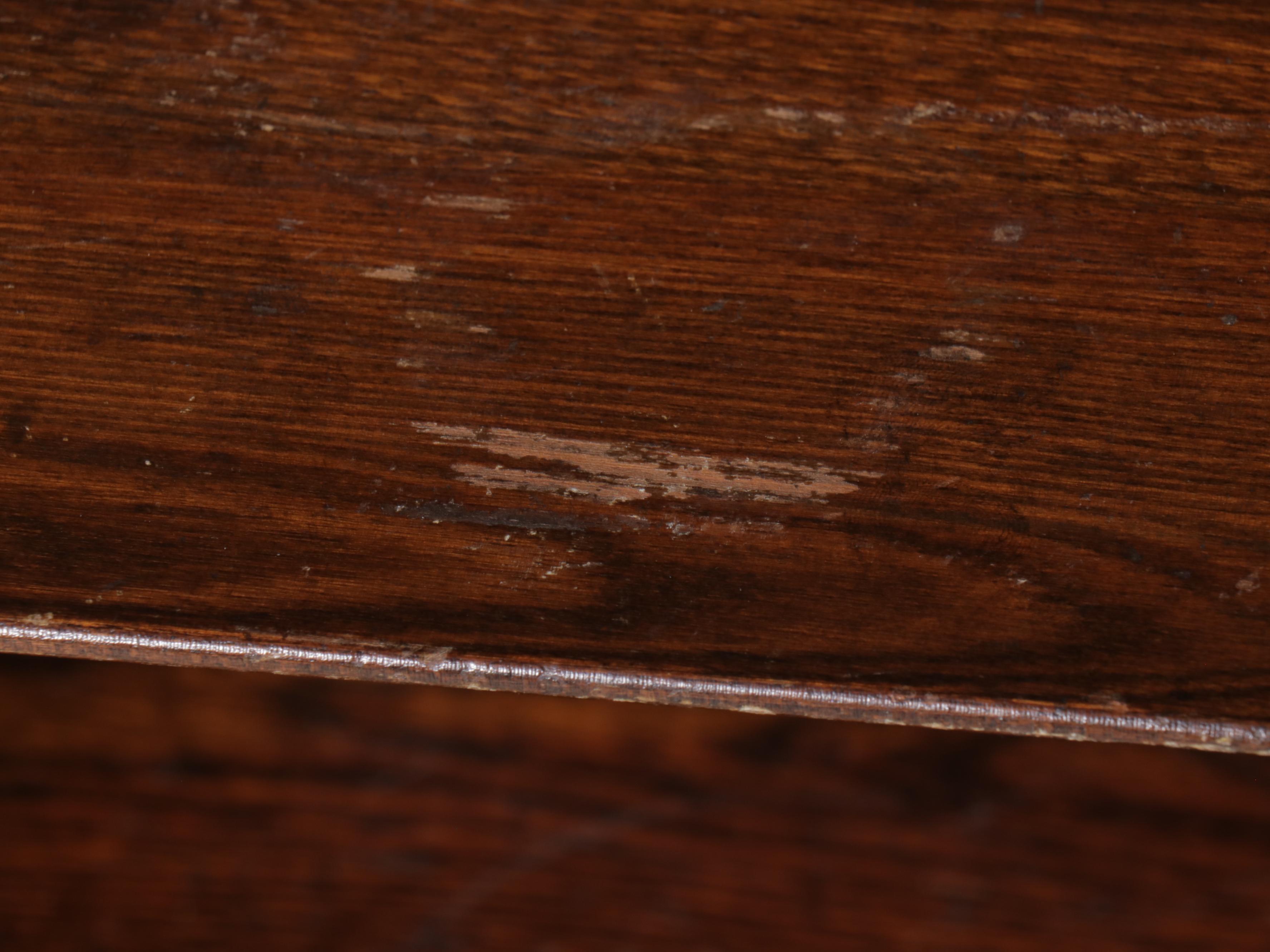 Late Victorian Oak China Cabinet