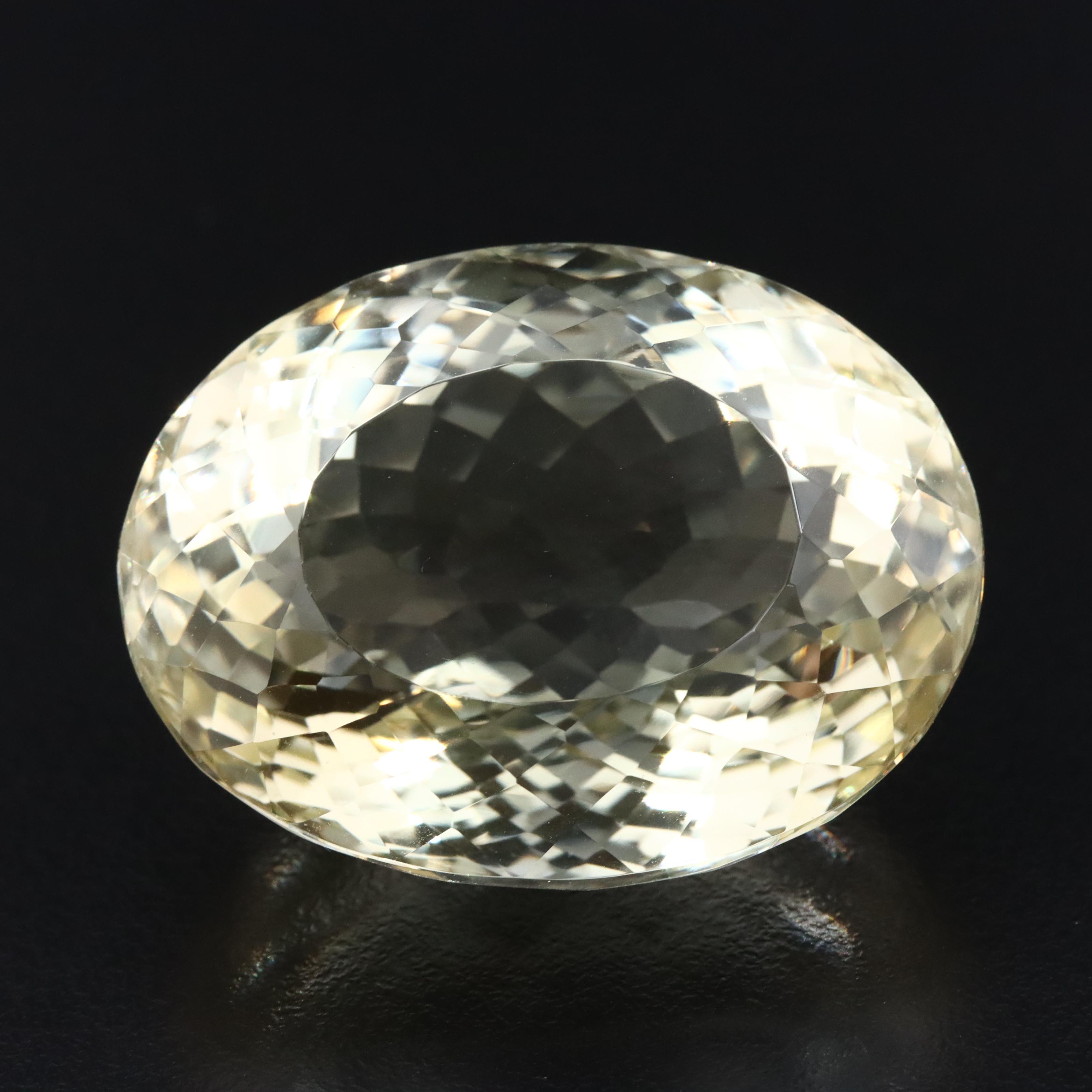 Loose 85.54 CT Citrine