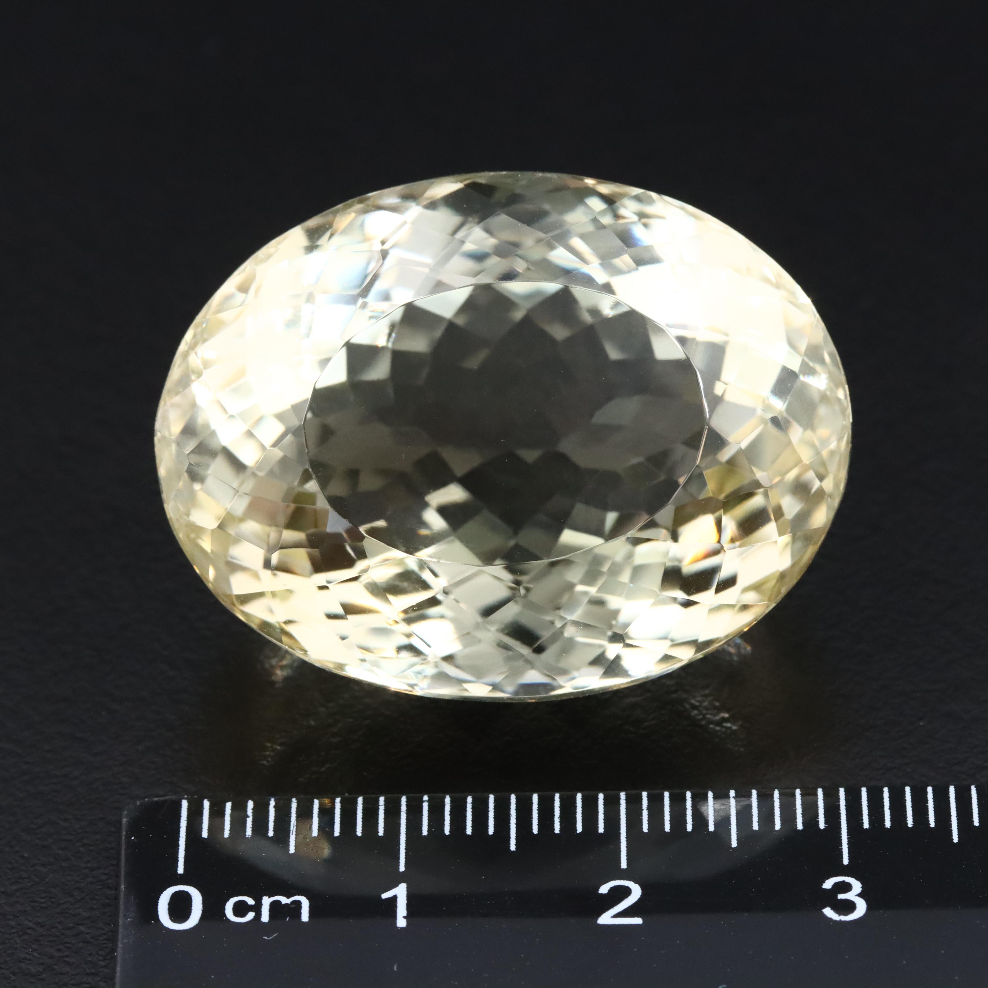 Loose 85.54 CT Citrine