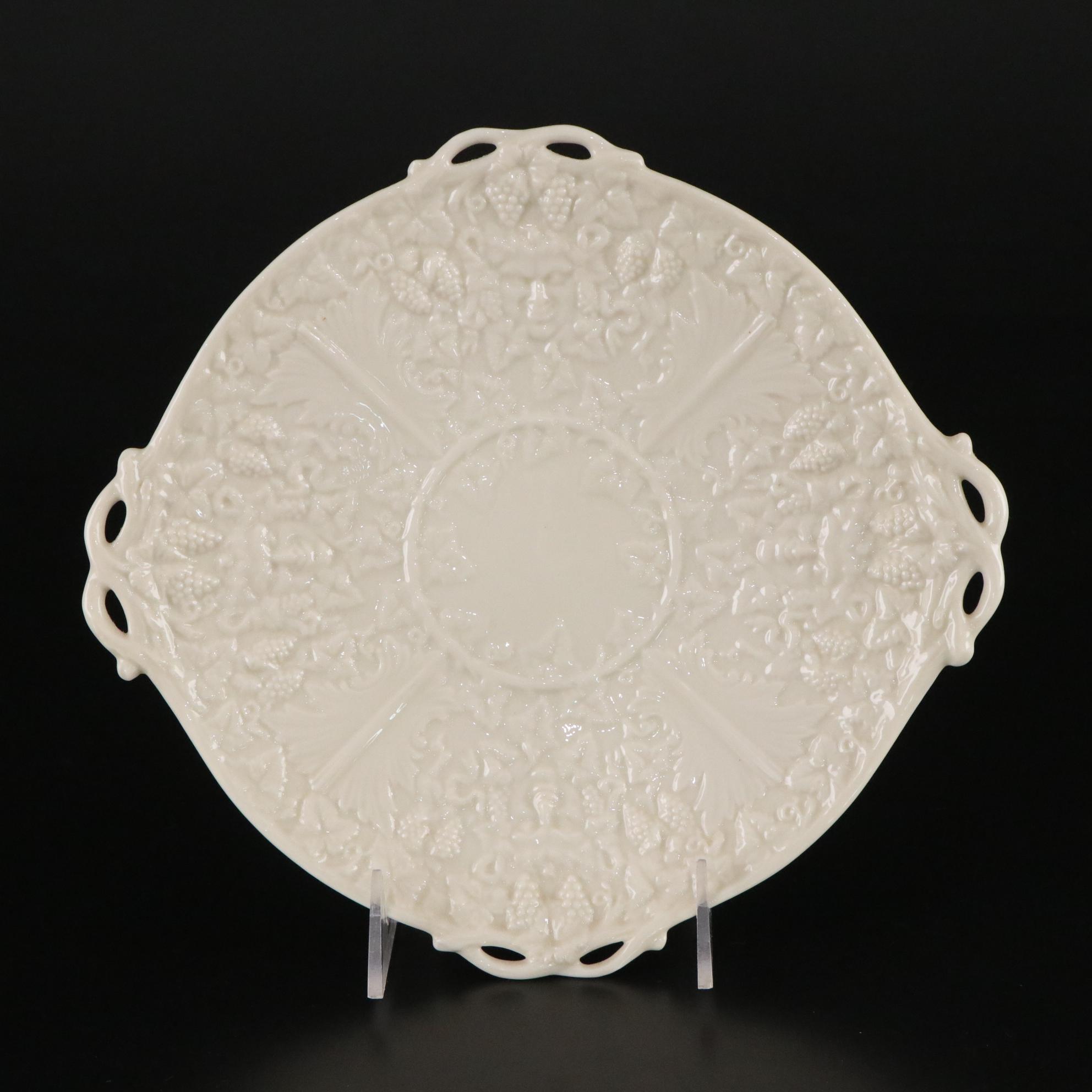 Belleek Porcelain "Lily of the Valley" Vase and Four More Items