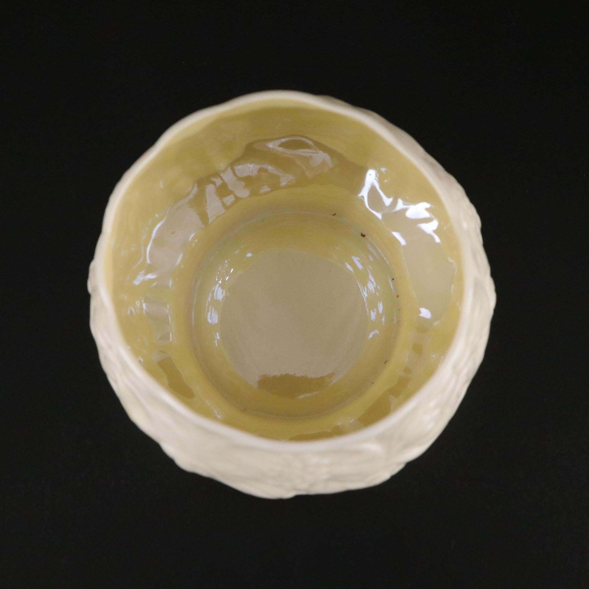 Belleek Porcelain "Lily of the Valley" Vase and Four More Items