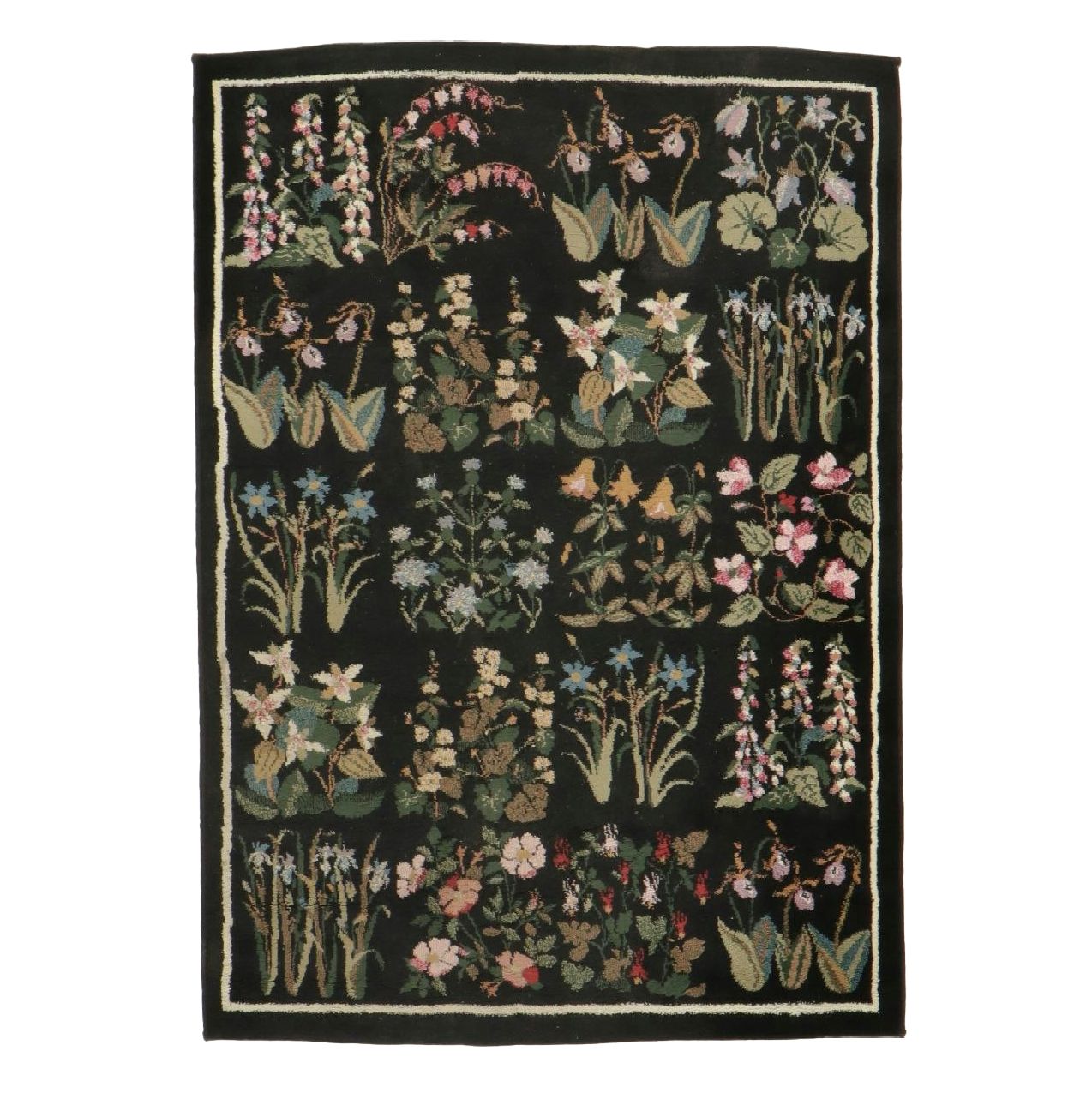 3'10 x 5'4 Machine Made Claire Murray "Wildflowers" Area Rug