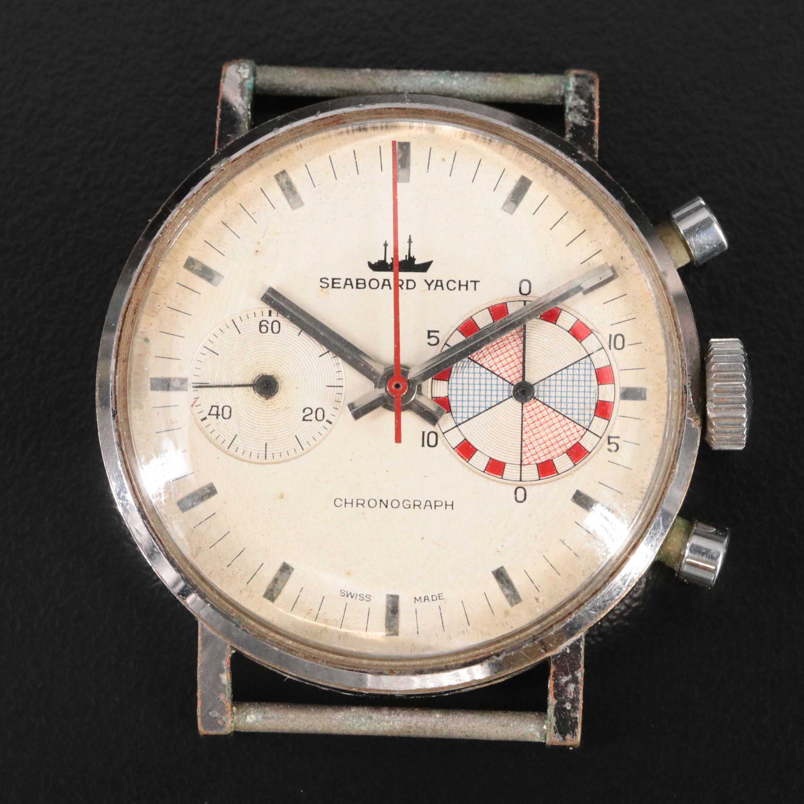 1960s Seaboard Yacht Chronograph Watch