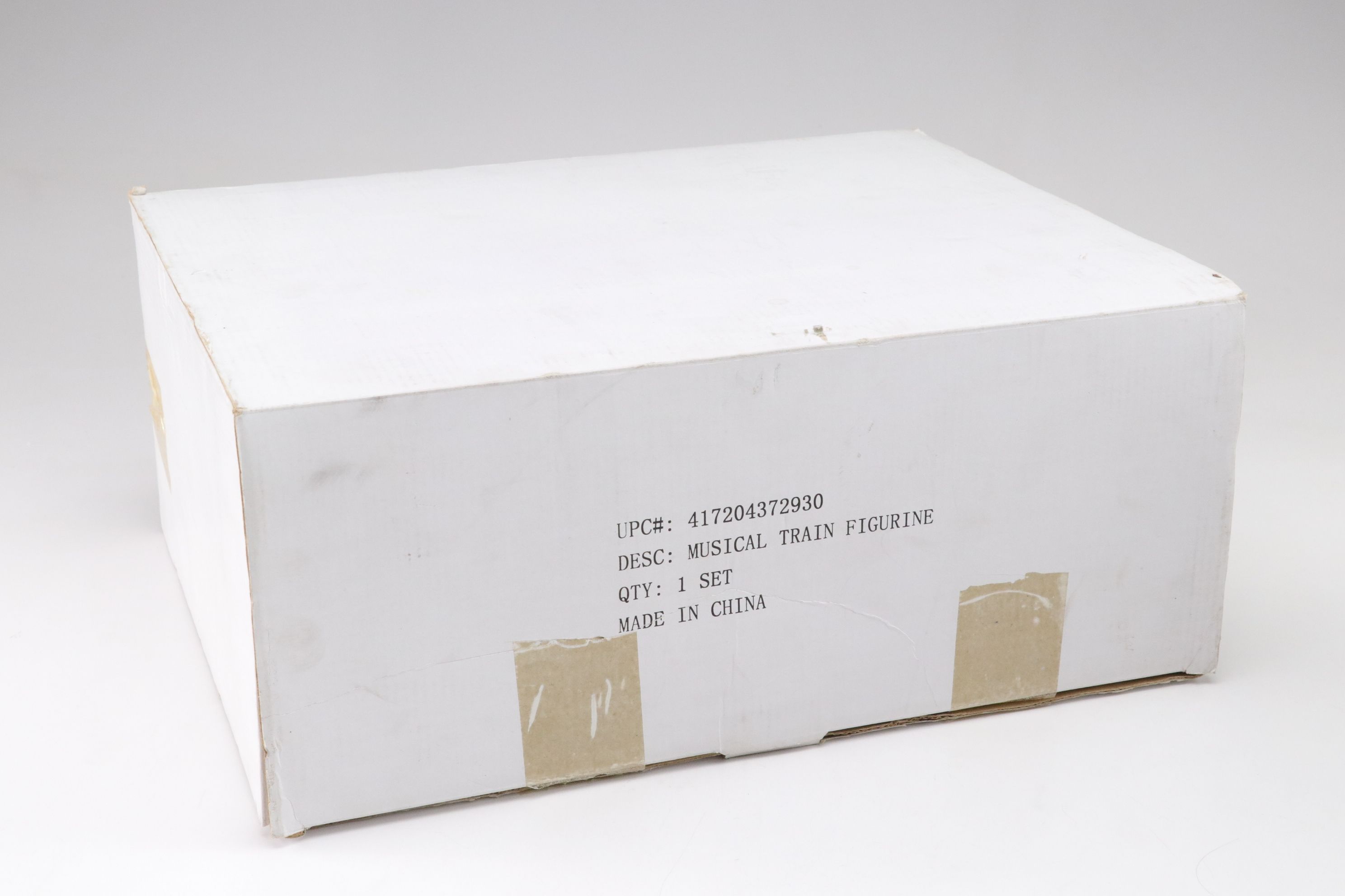 Hallmark Disney Christmas Musical Train Set 2000 with John Deere Firetruck Bank