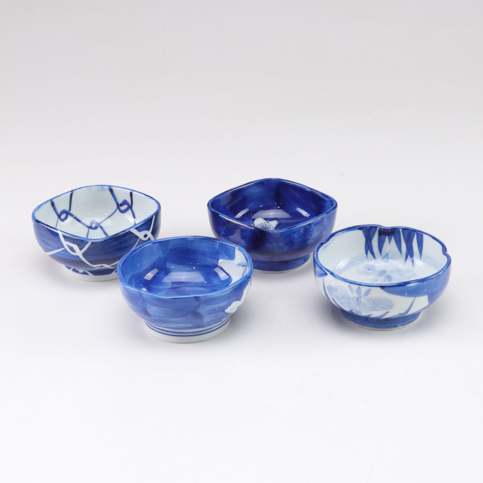 Japanese Porcelain Bowls and Sauce Dishes