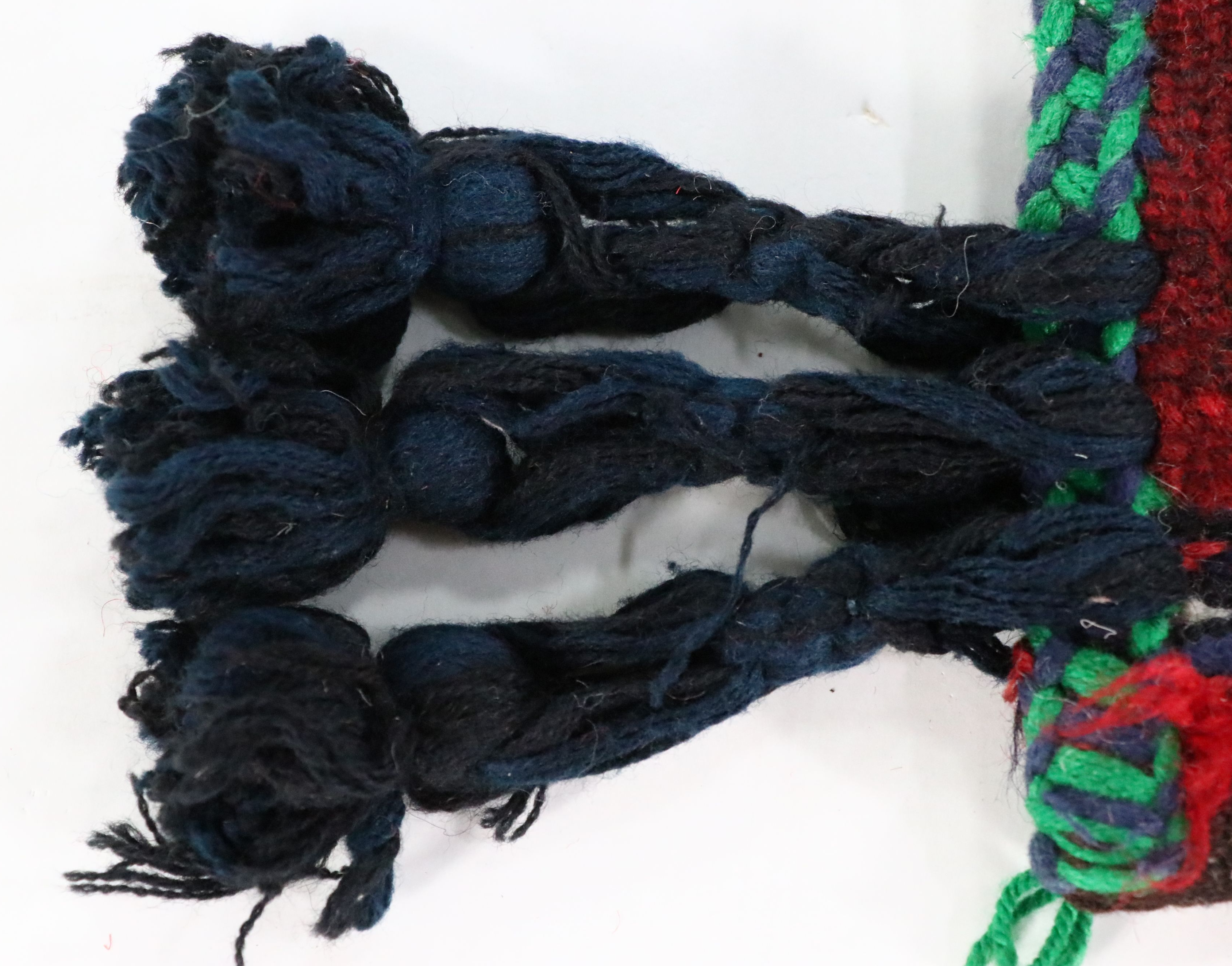 2'11 x 3'11 Hand-Knotted Afghan Baluch Balisht Bag Pillow Cover