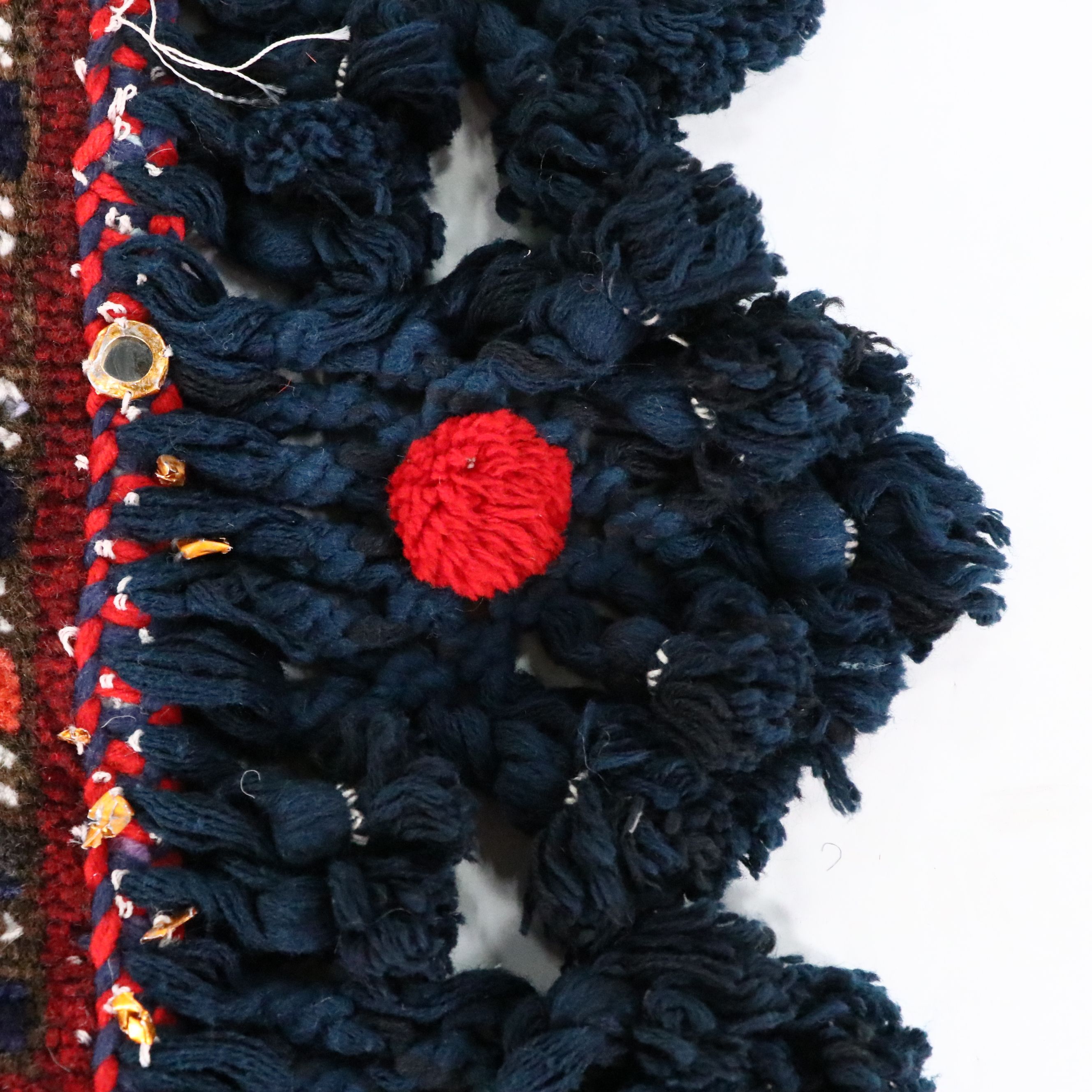 2'11 x 3'11 Hand-Knotted Afghan Baluch Balisht Bag Pillow Cover