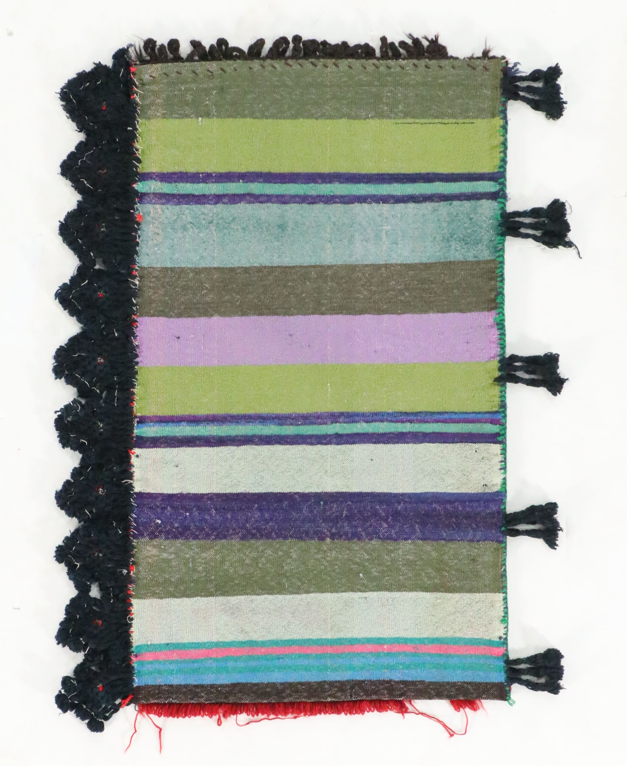 2'11 x 3'11 Hand-Knotted Afghan Baluch Balisht Bag Pillow Cover