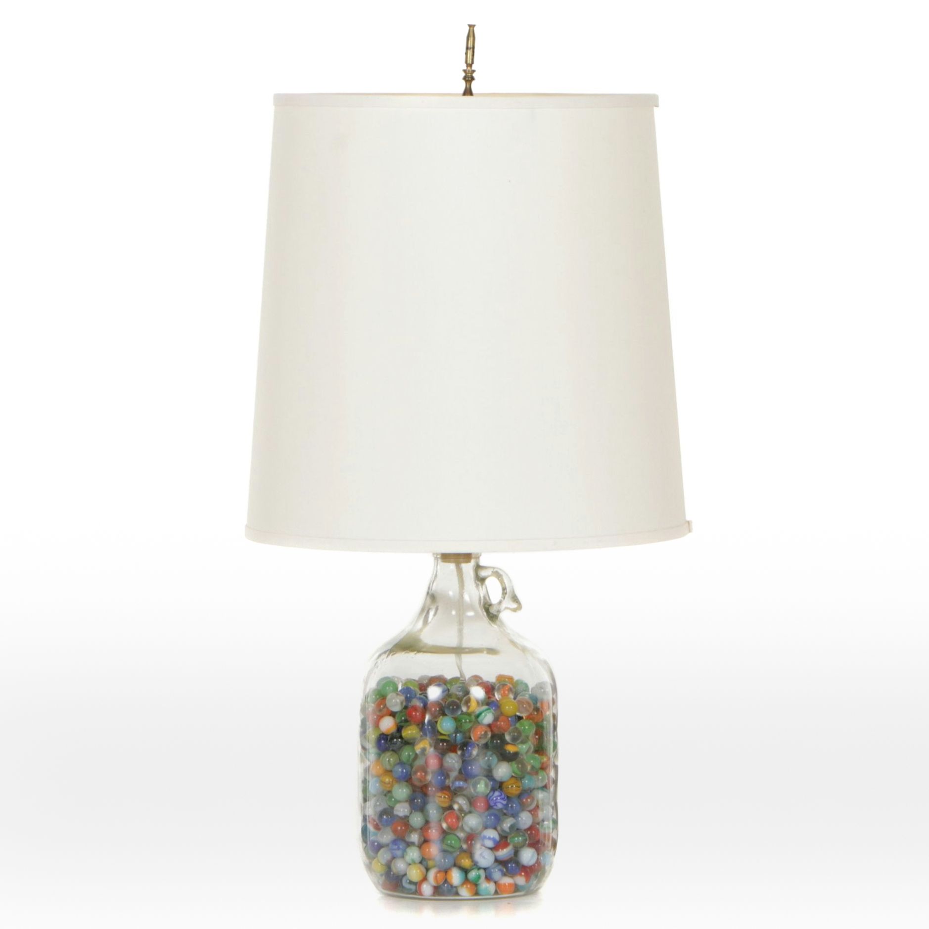 Jar of Marbles Table Lamp, Mid to Late 20th Century