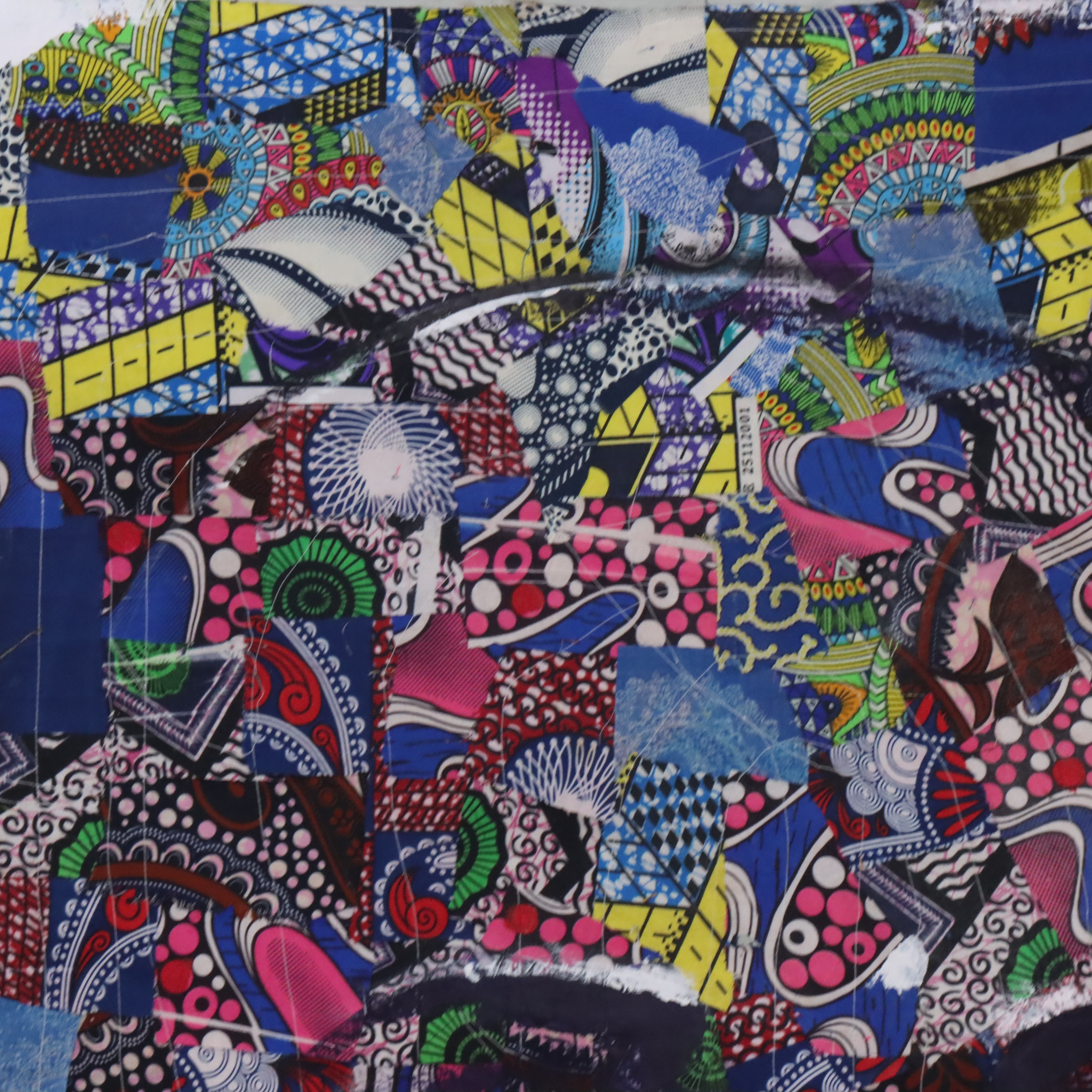 Abiola Idowu Stylized Collage Portrait "Success," 2024