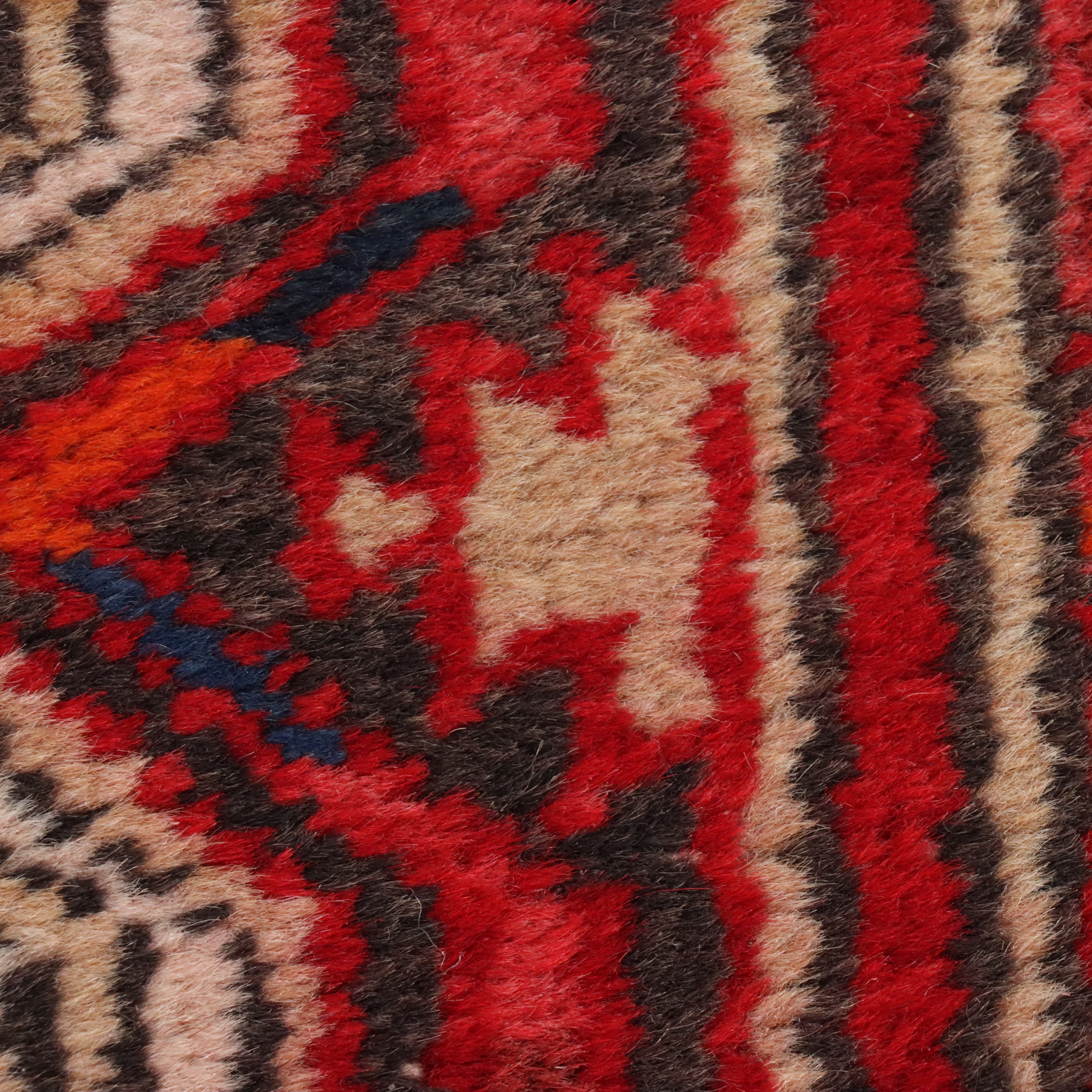 3'2 x 11'6 Hand-Knotted Persian Sarab Carpet Runner Long Rug