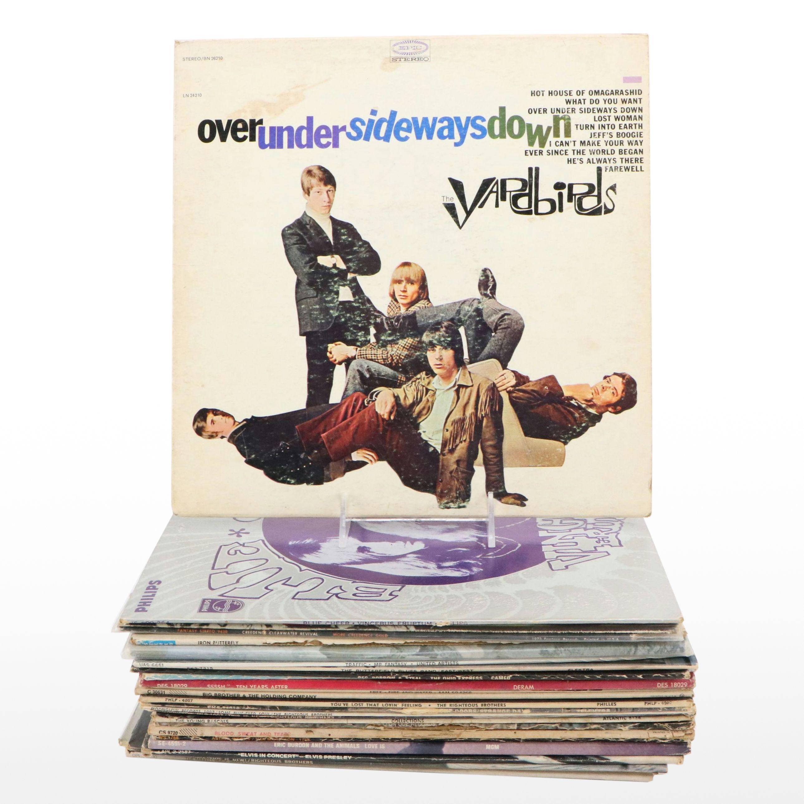 Blue Cheer, Donovan, The Yardbirds and Other Vinyl Record Albums