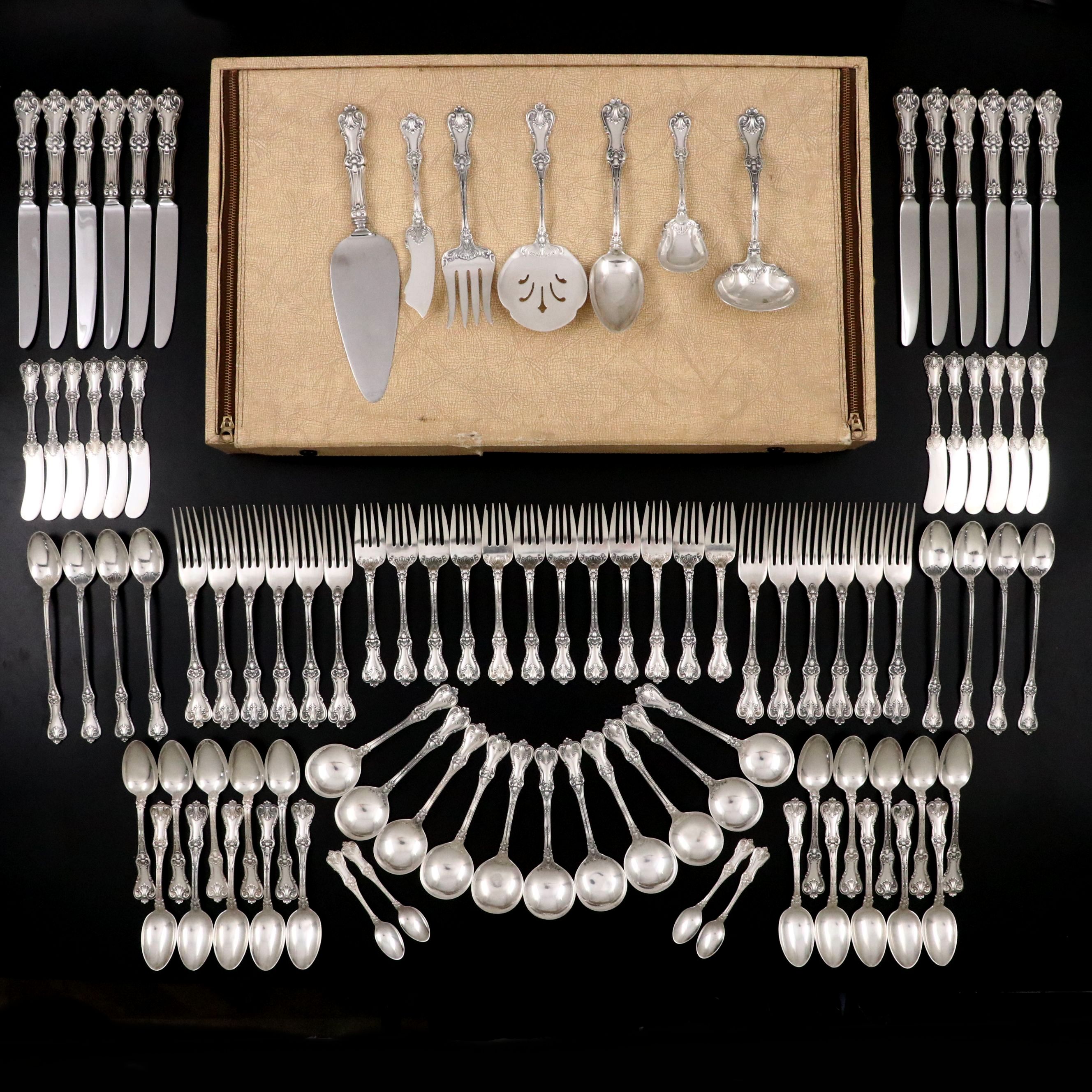 Frank Smith Silver Co. "Federal Cotillion" Sterling Silver Flatware
