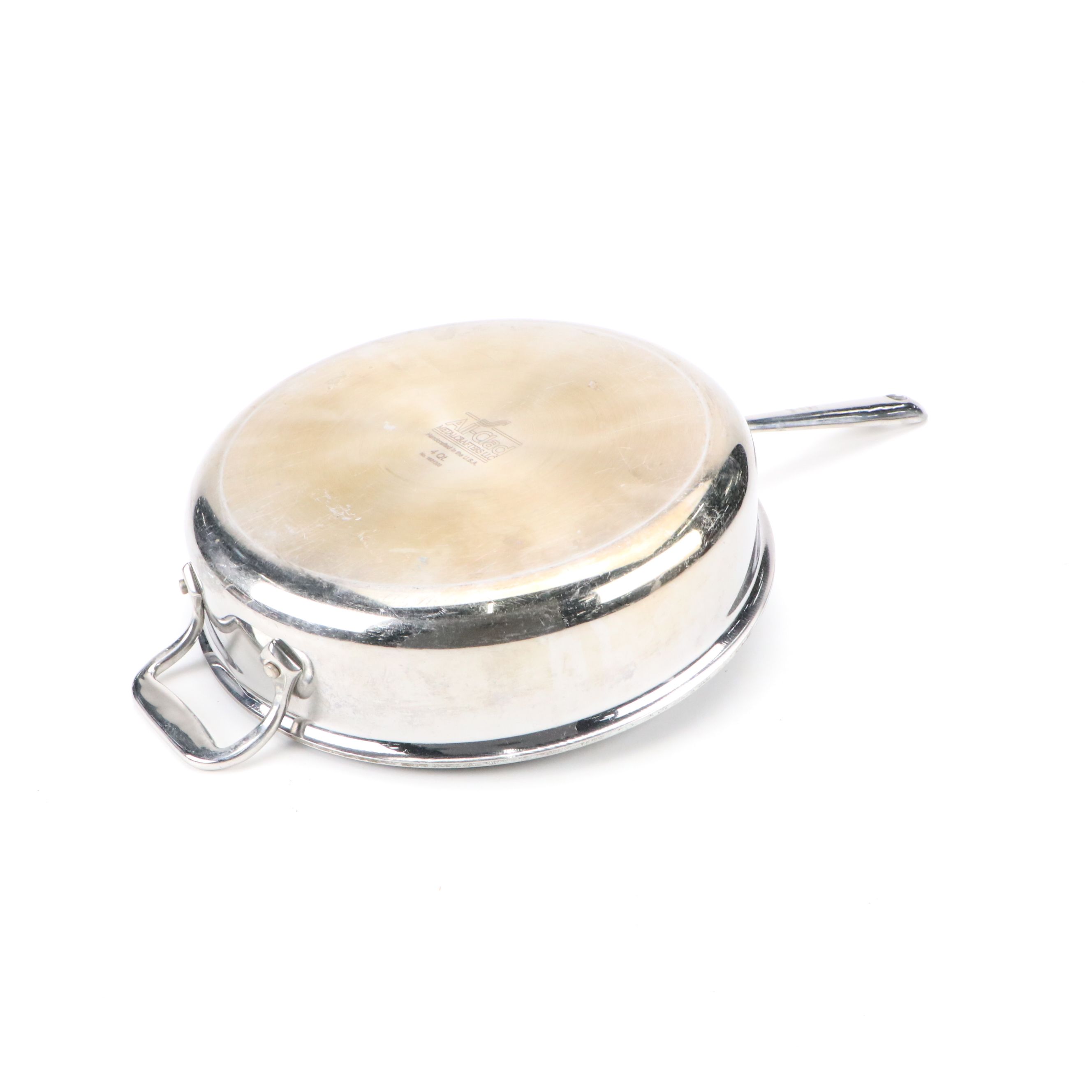 All-Clad Stainless Steel Skillets and Sauce Pans
