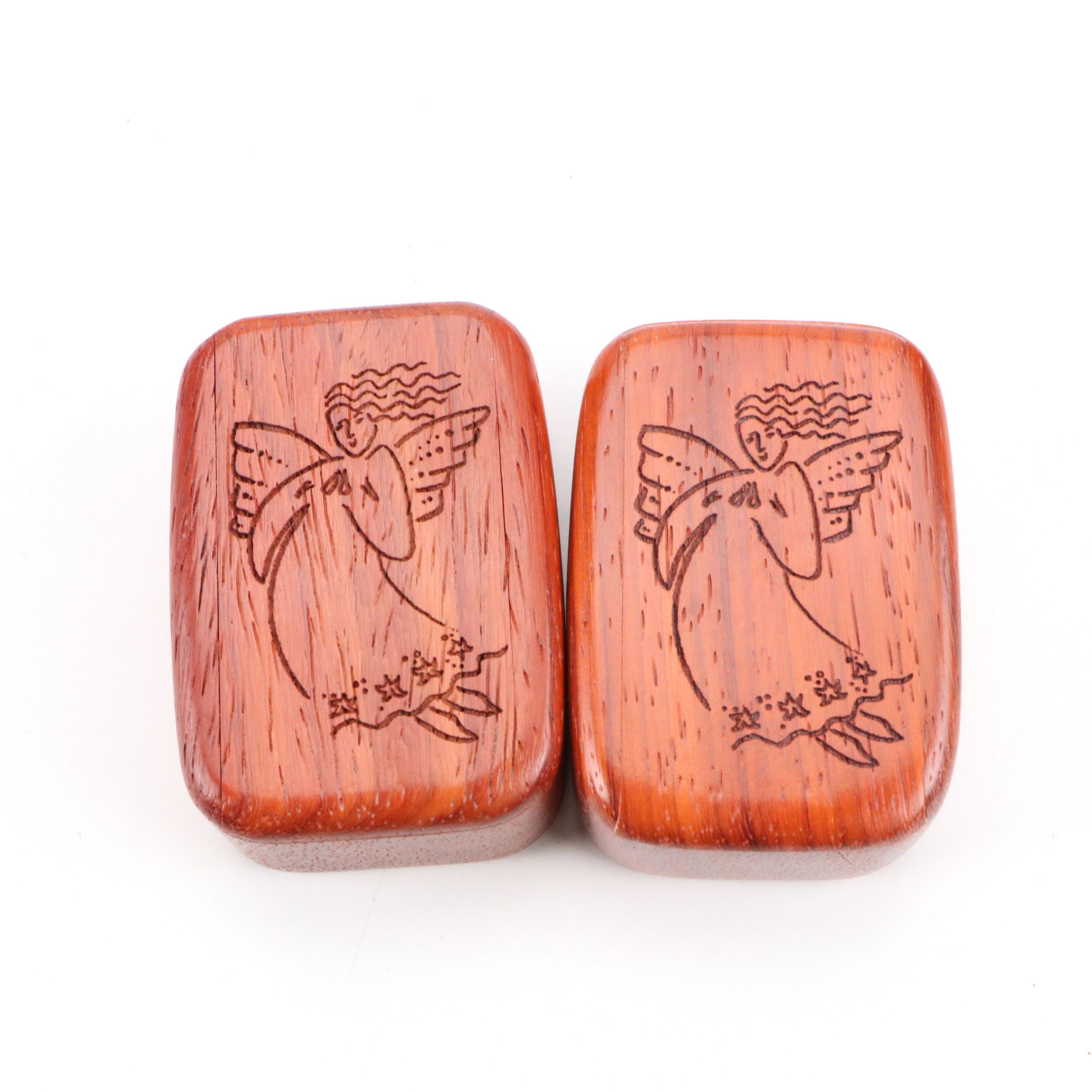 Anri and Other Carved Wood Figurines and Boxes