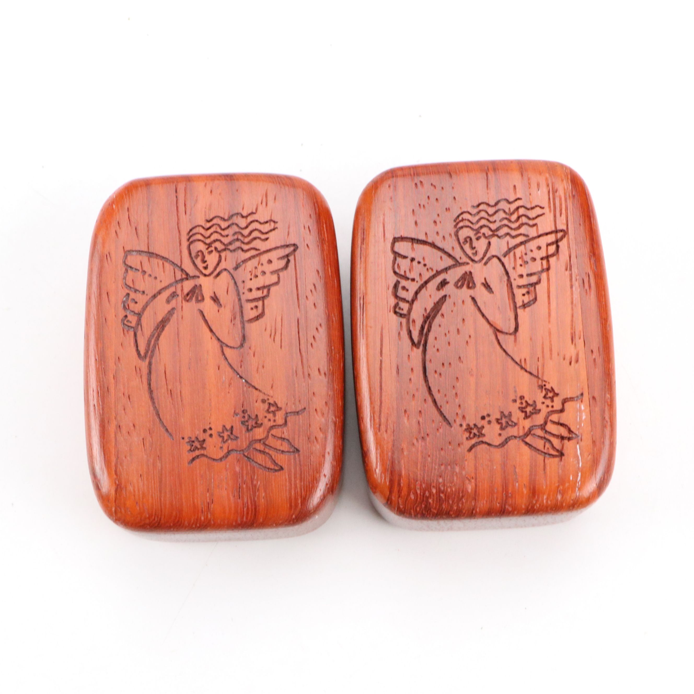 Anri and Other Carved Wood Figurines and Boxes