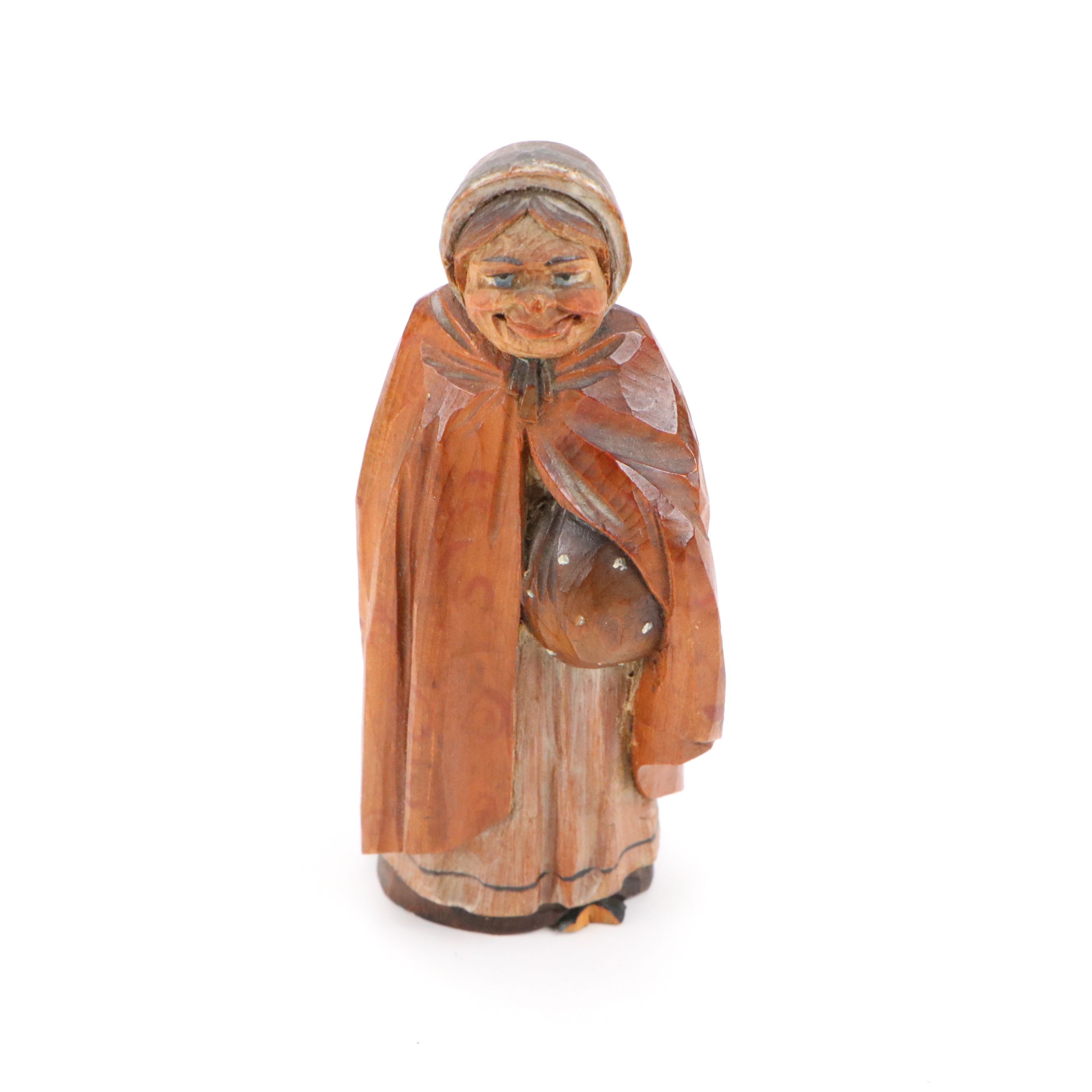 Anri and Other Carved Wood Figurines and Boxes