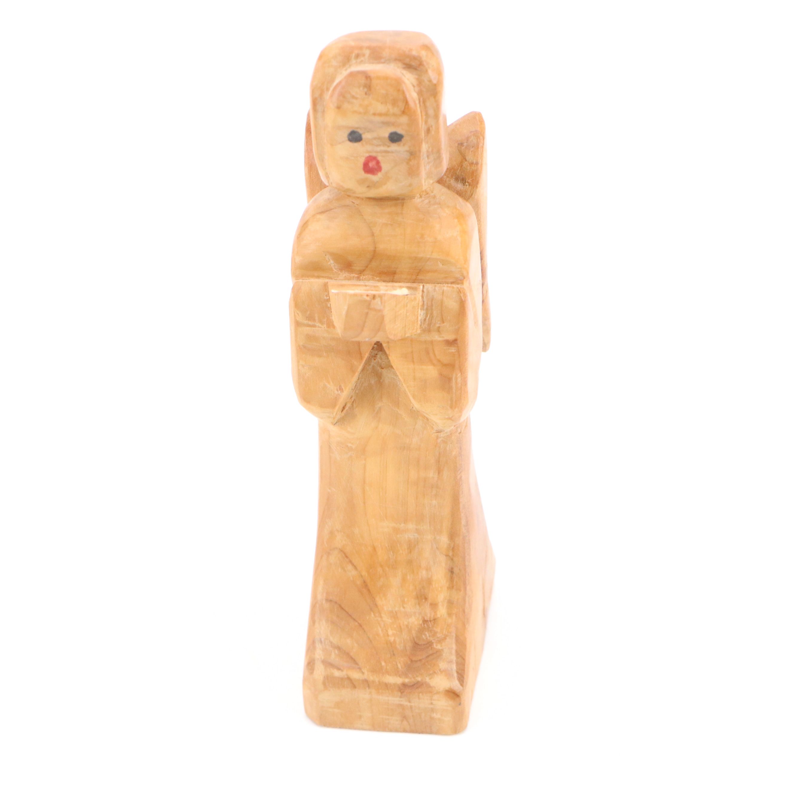 Anri and Other Carved Wood Figurines and Boxes