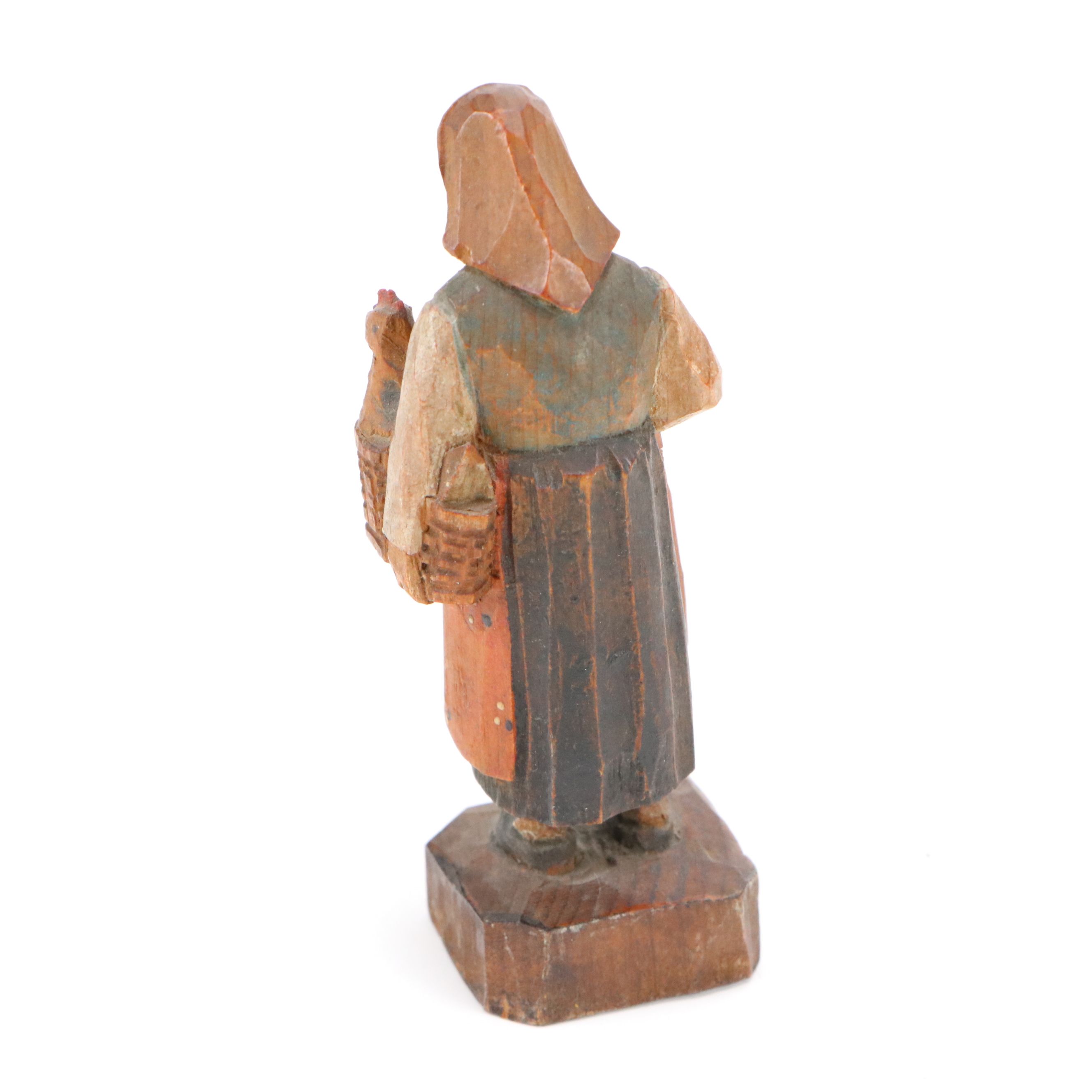 Anri and Other Carved Wood Figurines and Boxes