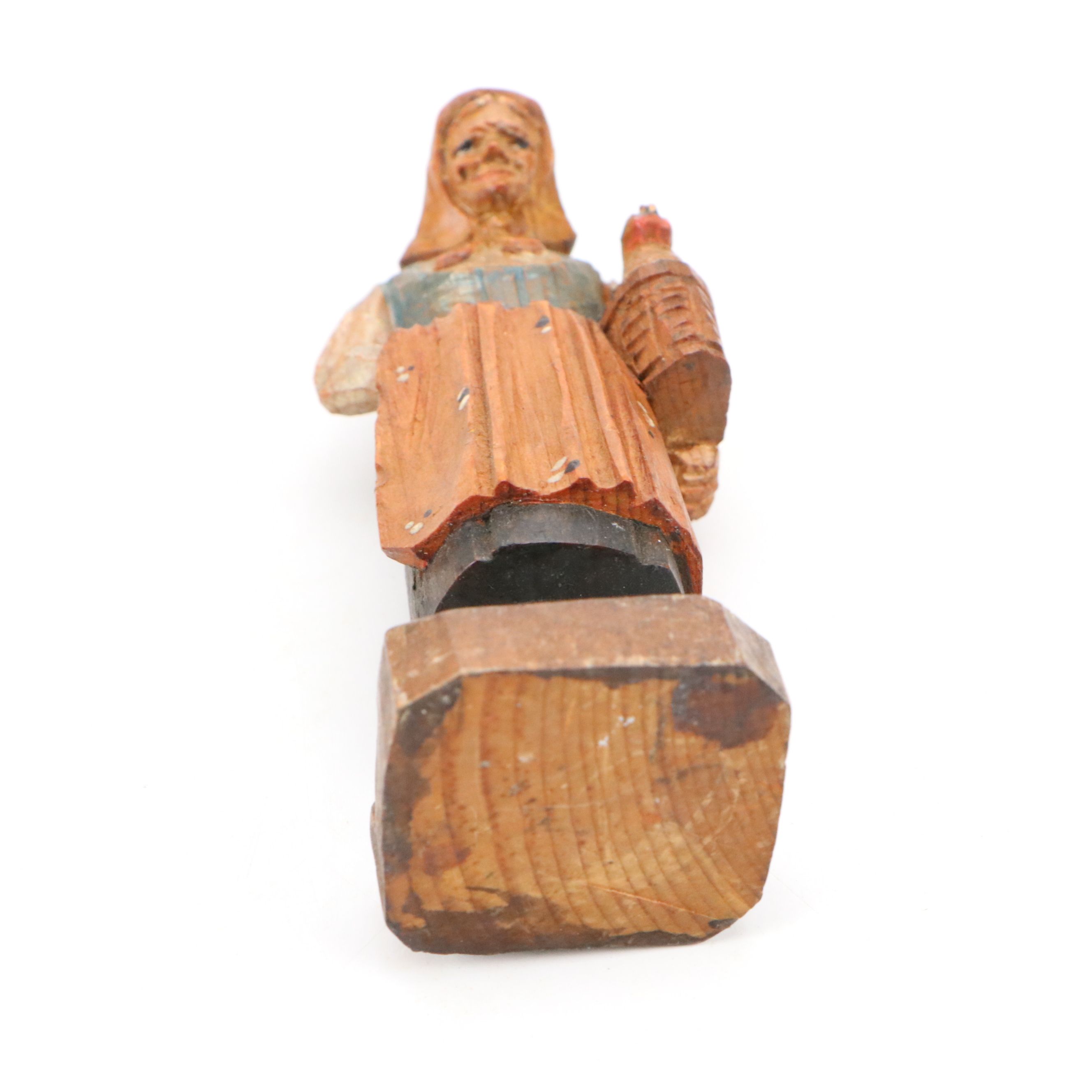 Anri and Other Carved Wood Figurines and Boxes