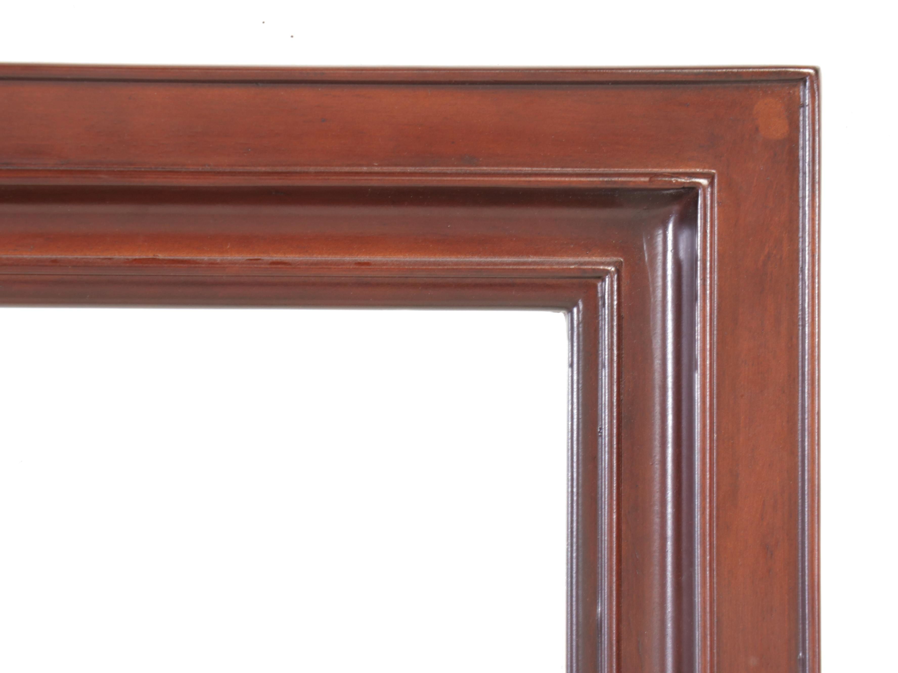 Klaussner Mahogany Finished Dresser and Mirror, 2011