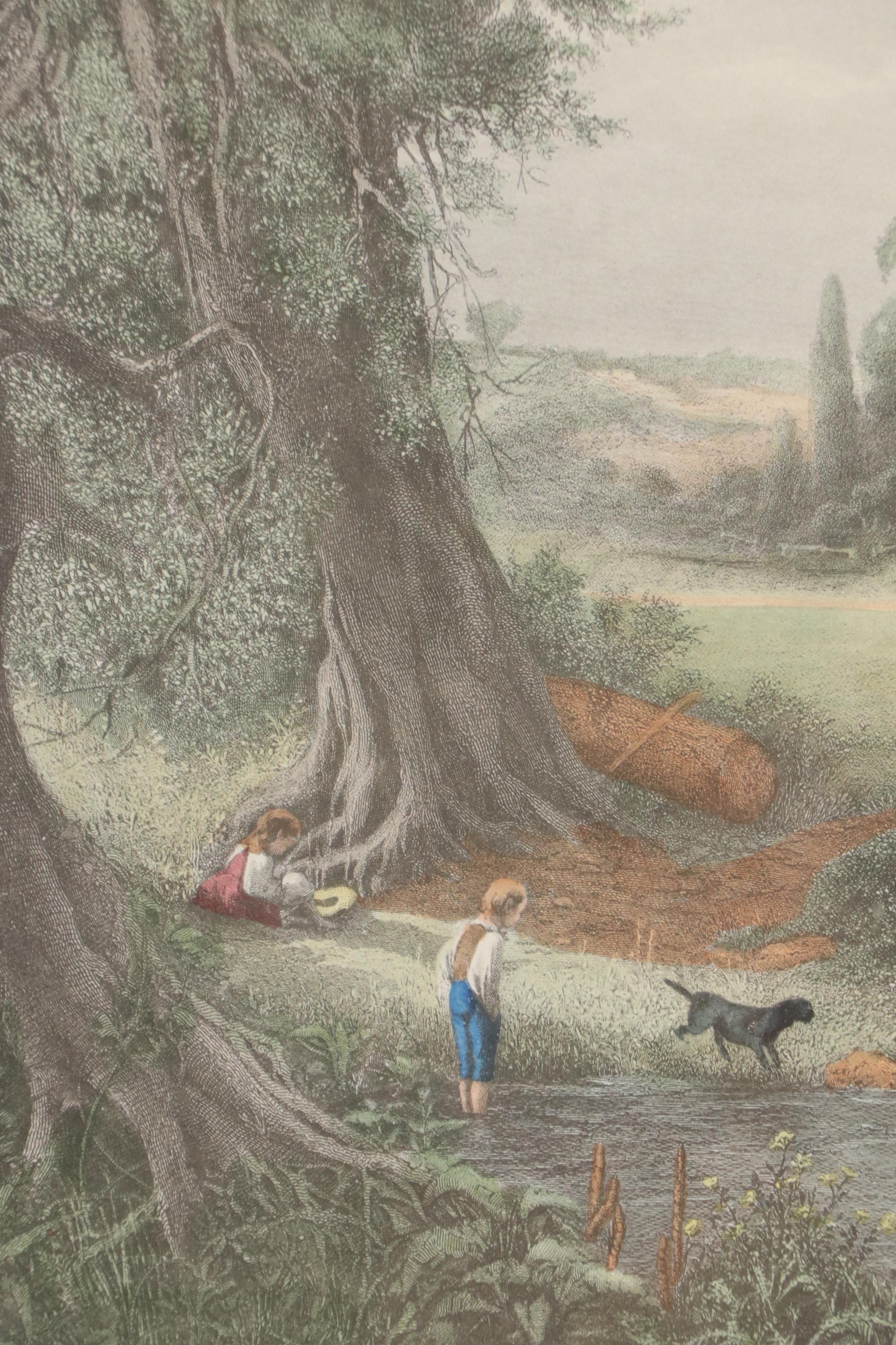 Hand-Colored Halftone Reproduction "Stratford-on-Avon"