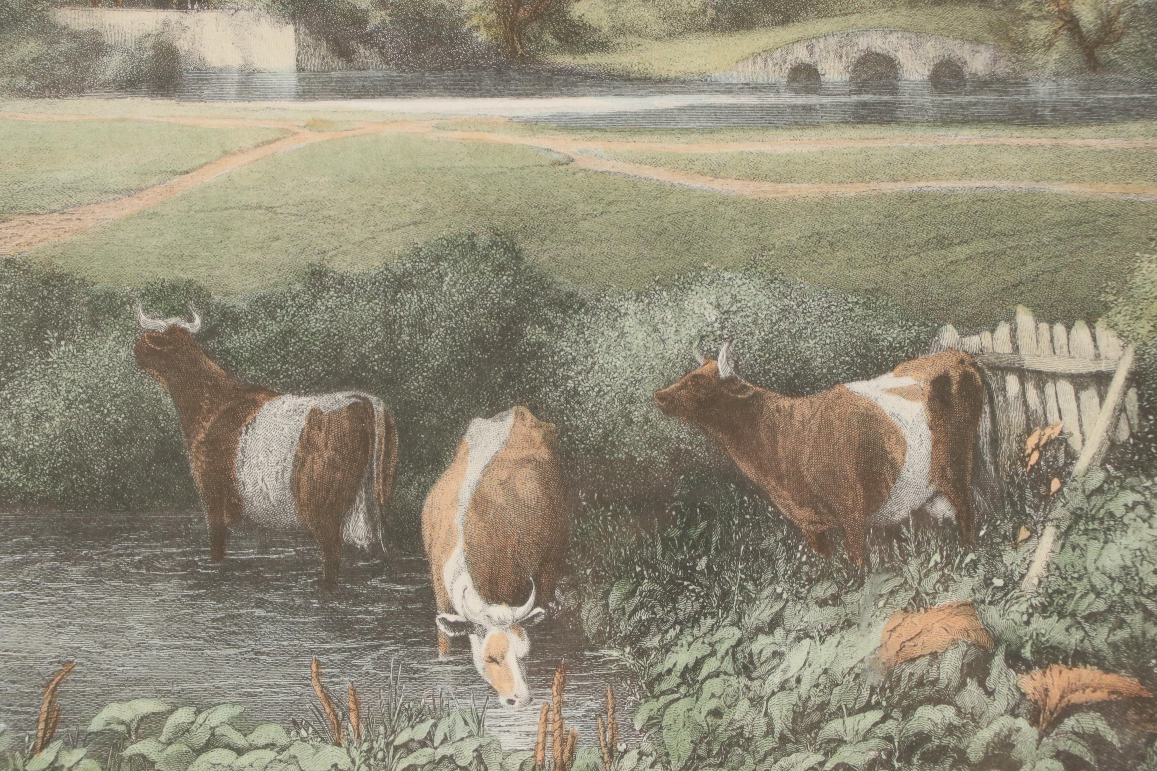 Hand-Colored Halftone Reproduction "Stratford-on-Avon"