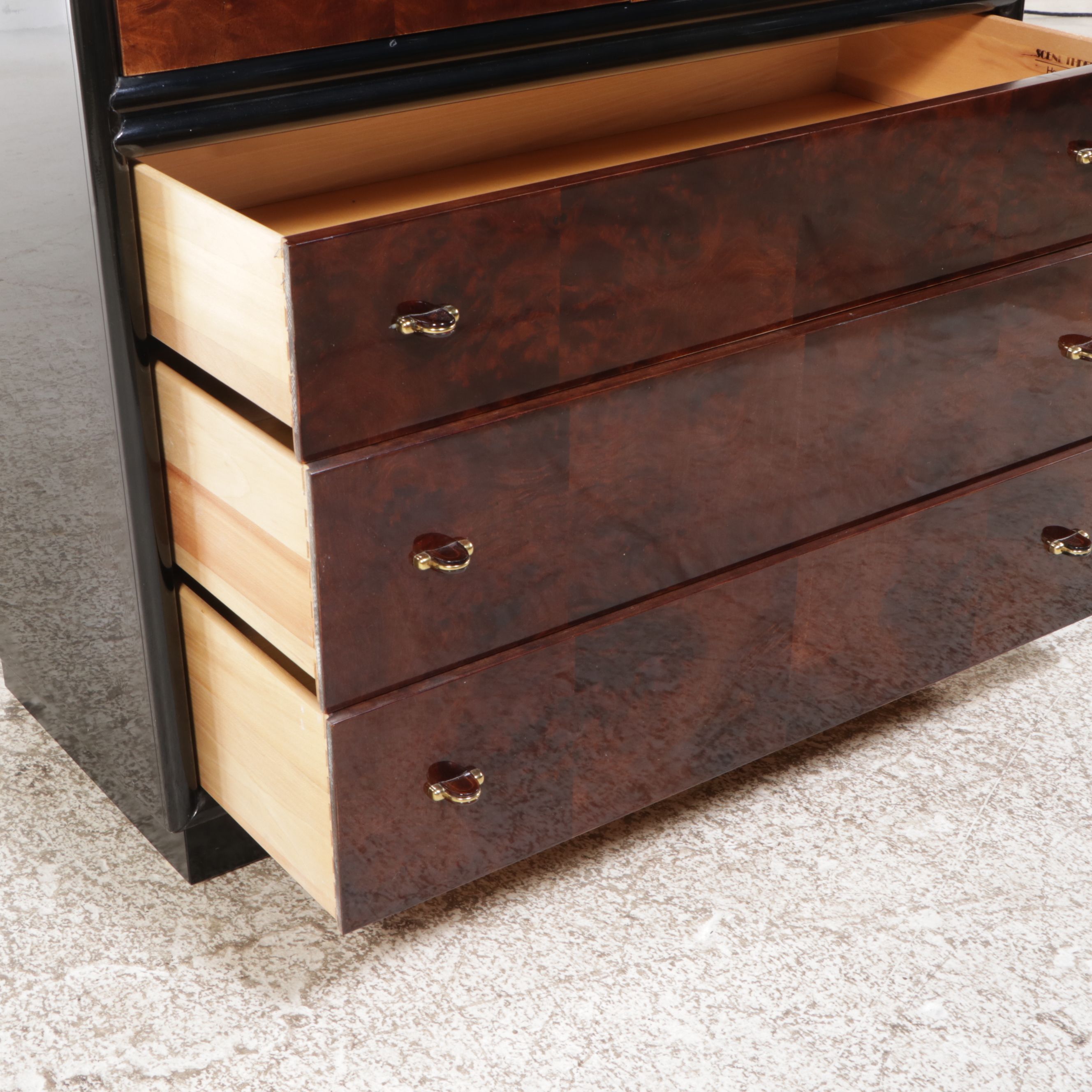 Henredon "Scene Three" Lacquered Armoire