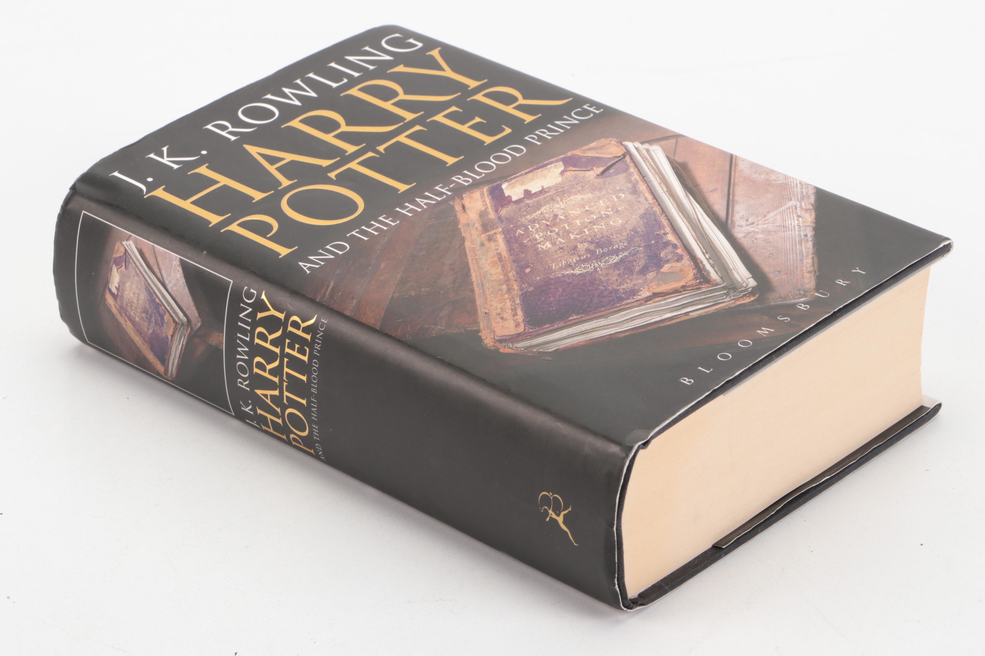First UK Adult Edition "Harry Potter and the Half-Blood Prince" by J. K. Rowling