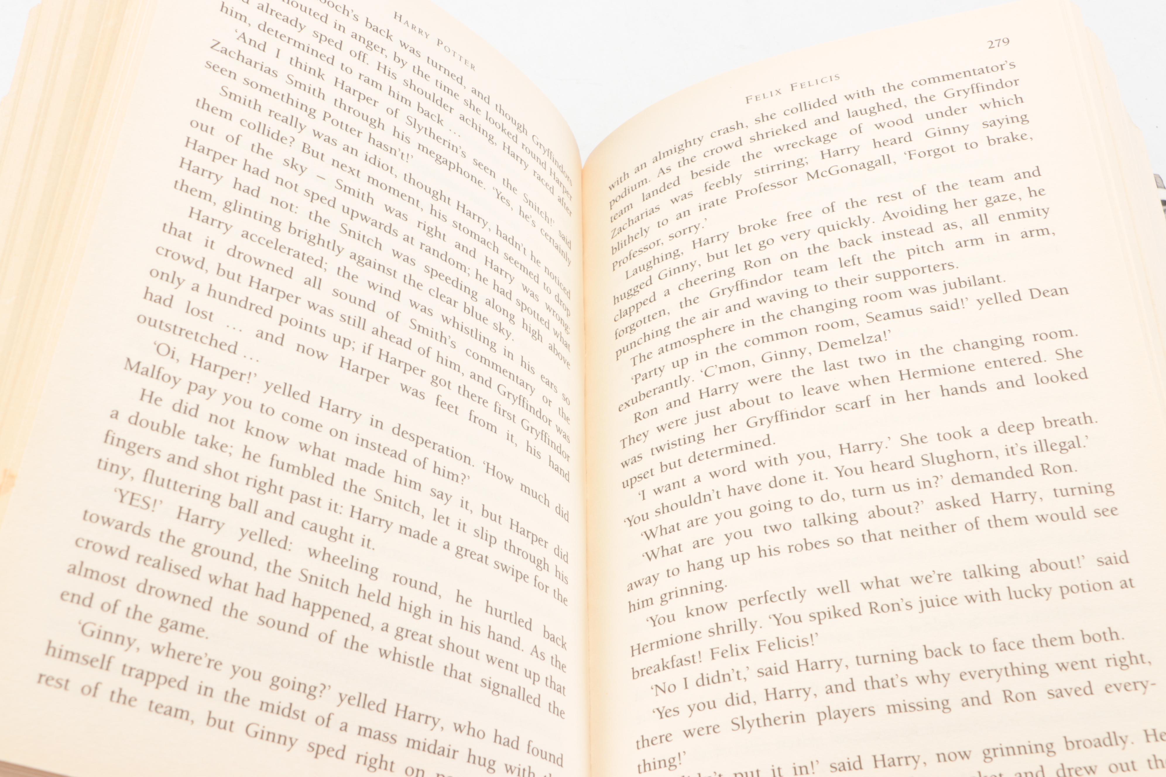 First UK Adult Edition "Harry Potter and the Half-Blood Prince" by J. K. Rowling