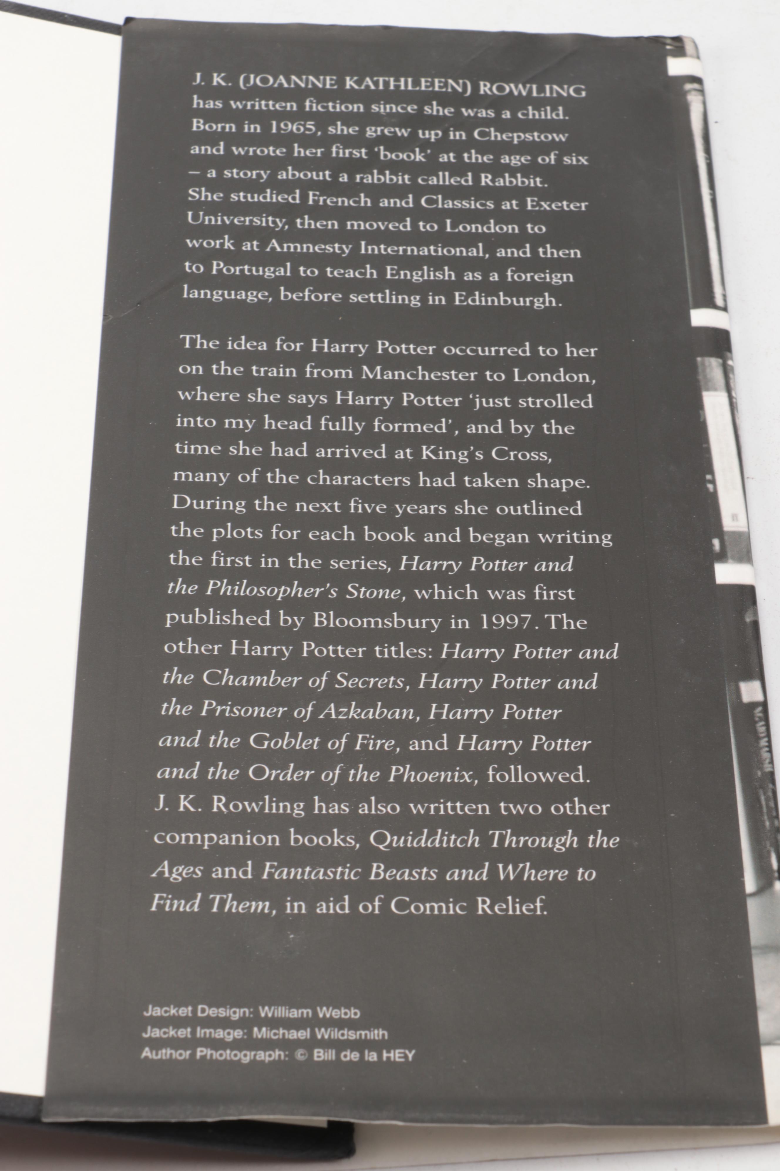 First UK Adult Edition "Harry Potter and the Half-Blood Prince" by J. K. Rowling