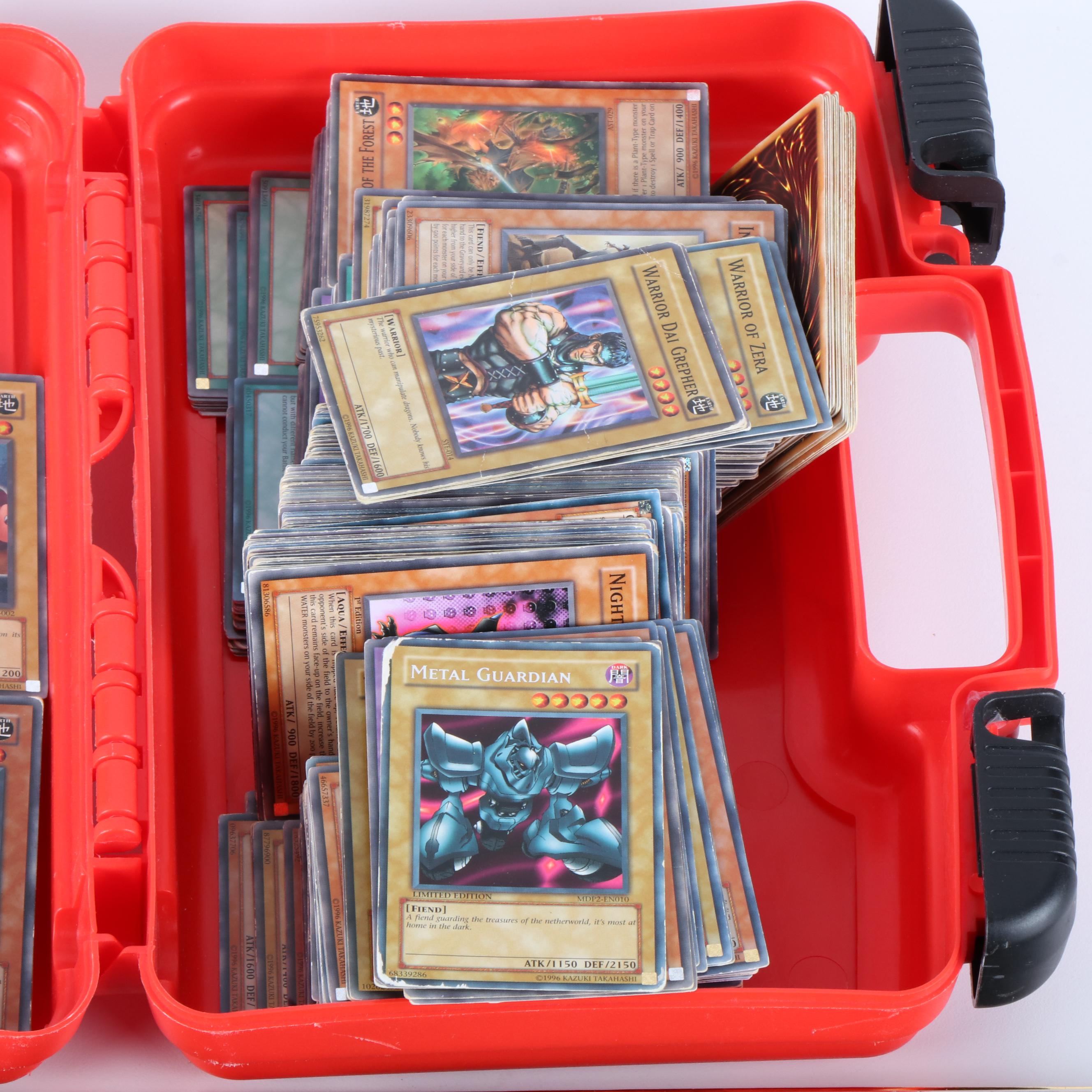 Collection of Over 700 Yu-Gi-Oh! Trading Cards